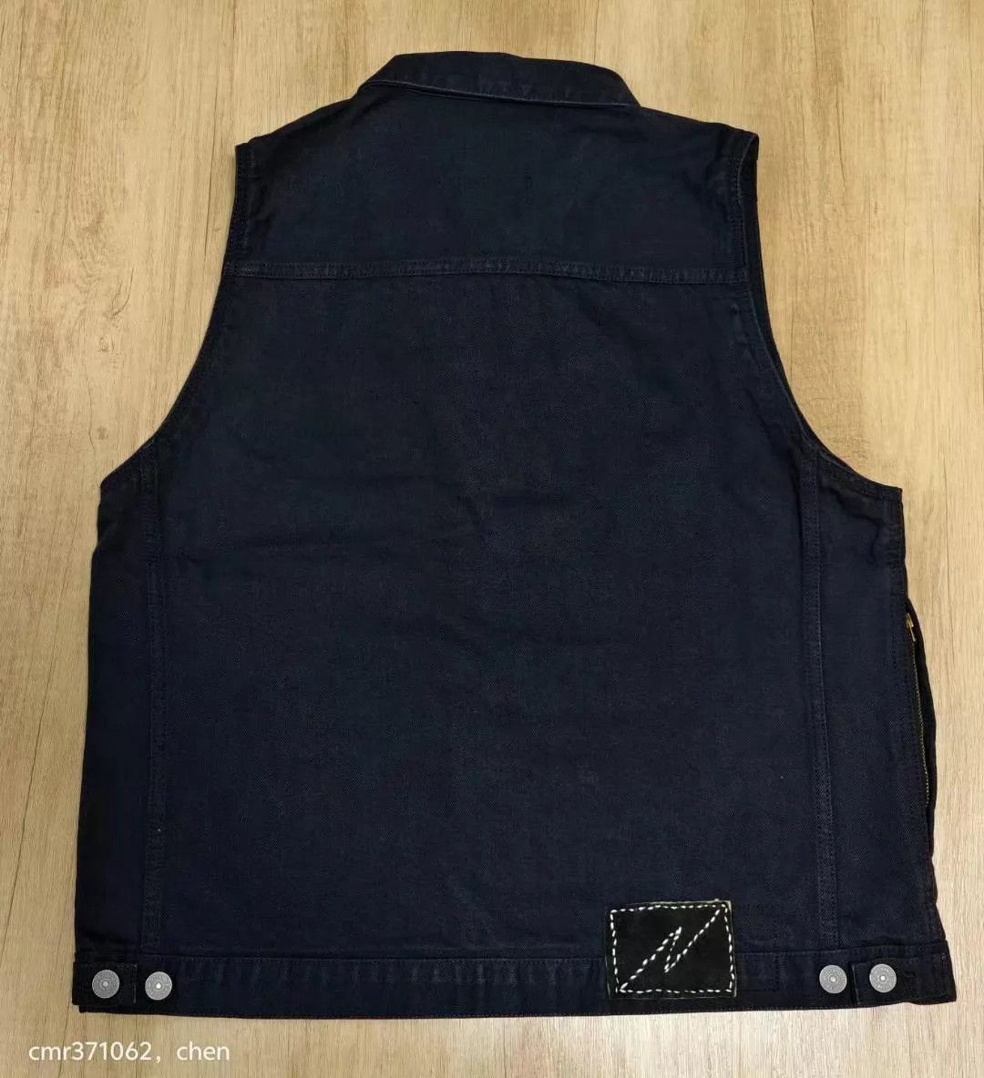 Visvim VISVIM 22 ICT VEST DMGD Black Denim Size 2 95 New Size US M / EU 48-50 / 2 - 5 Thumbnail