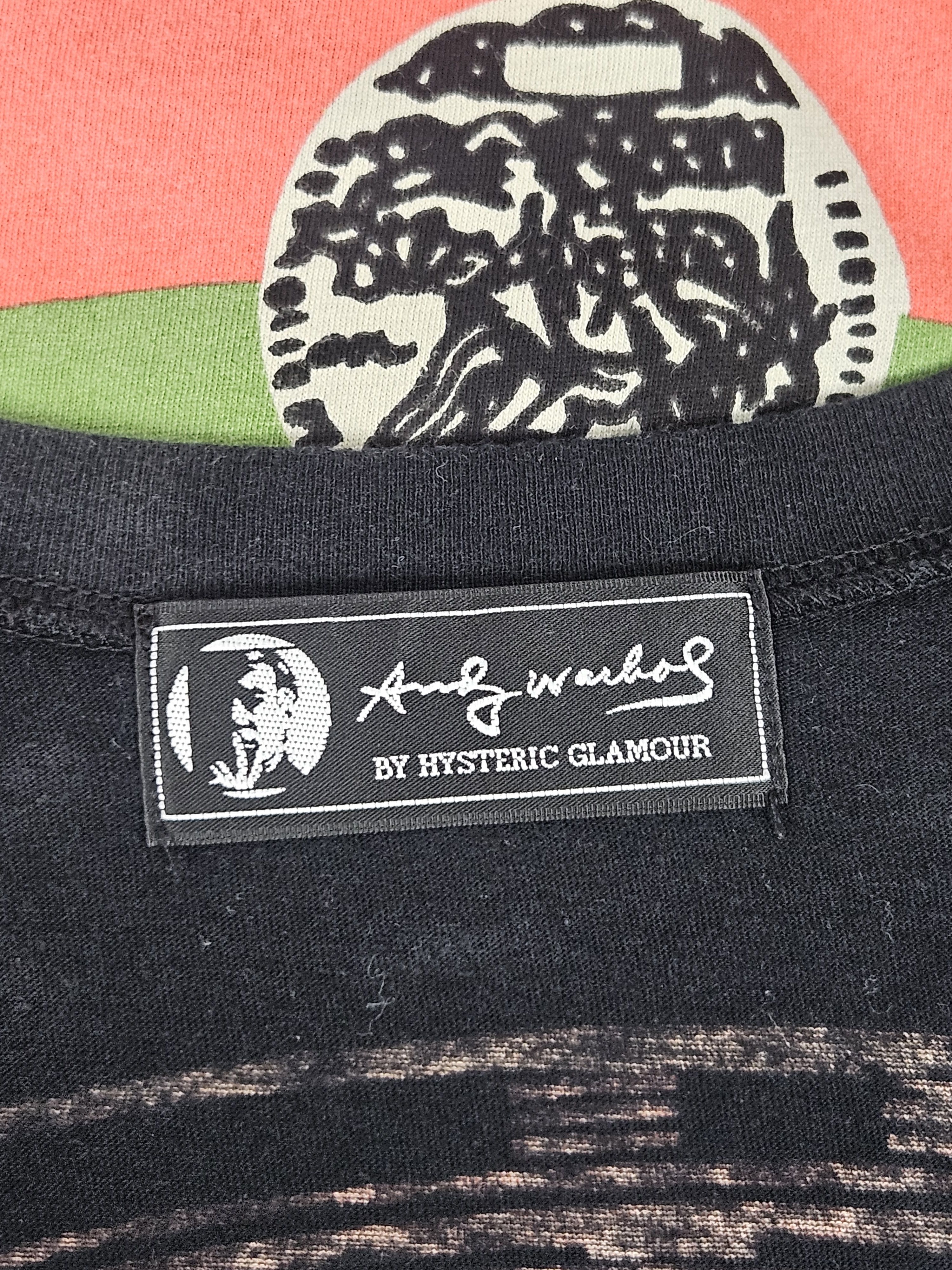 Andy Warhol × Hysteric Glamour Hysteric Glamour Andy Warhol pop art Shirt Size S / US 4 / IT 40 - 4 Thumbnail