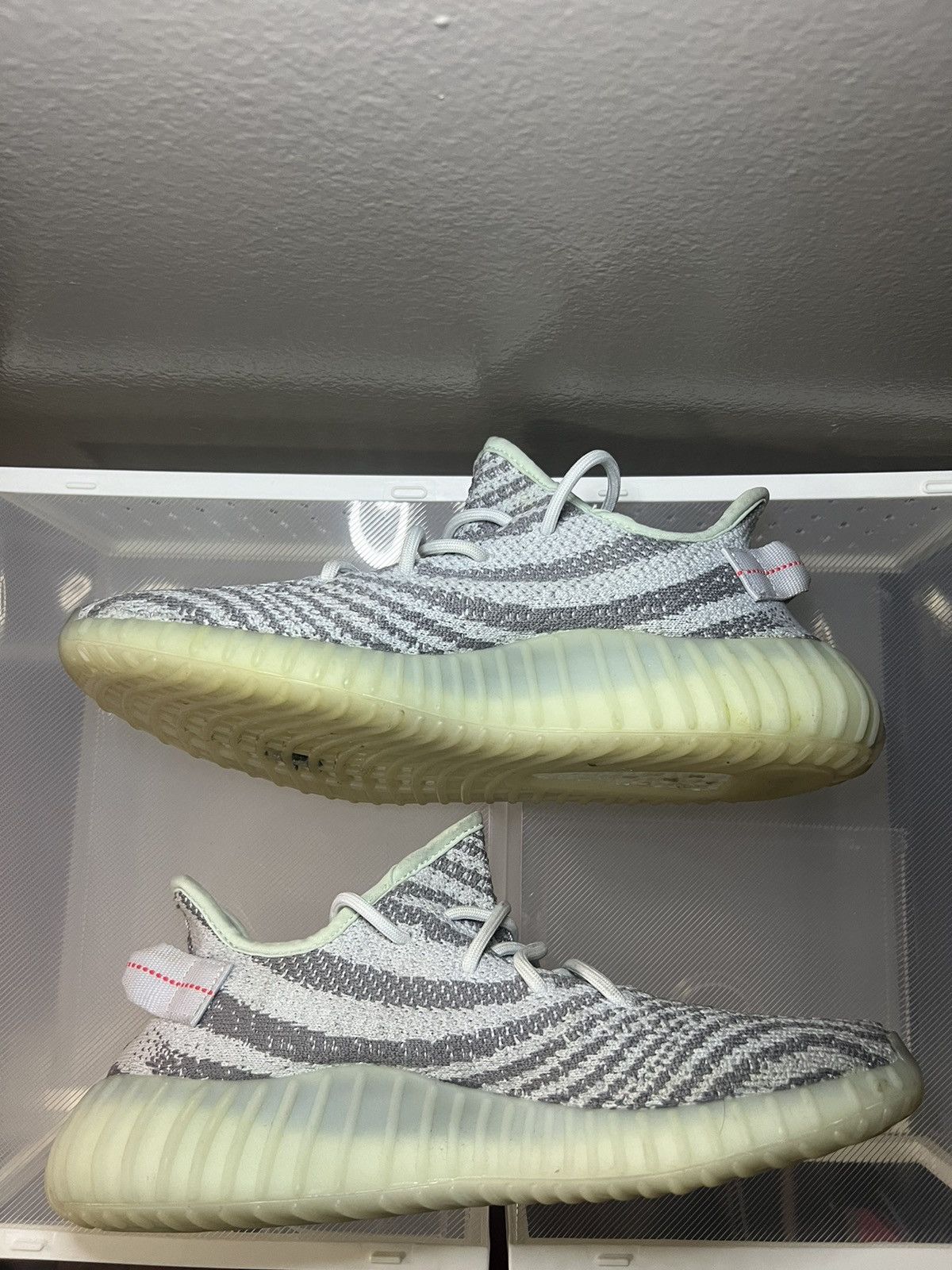 Adidas adidas Yeezy Boost 350 Blue Tint V2 2017 Kanye Men Size 9.5 Size US 9.5 / EU 42-43 - 4 Thumbnail