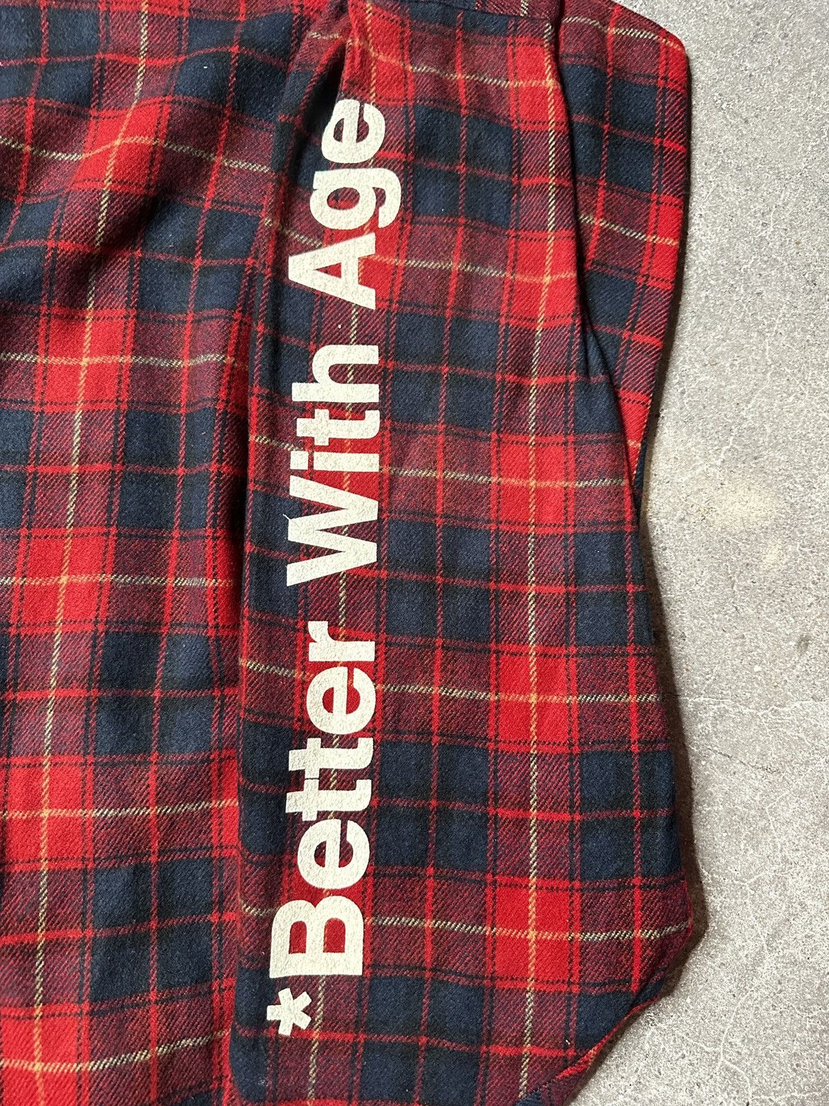 Better With Age Better With Age Muir Repair Flannel Shirt Red Multi Size US M / EU 48-50 / 2 - 5 Thumbnail