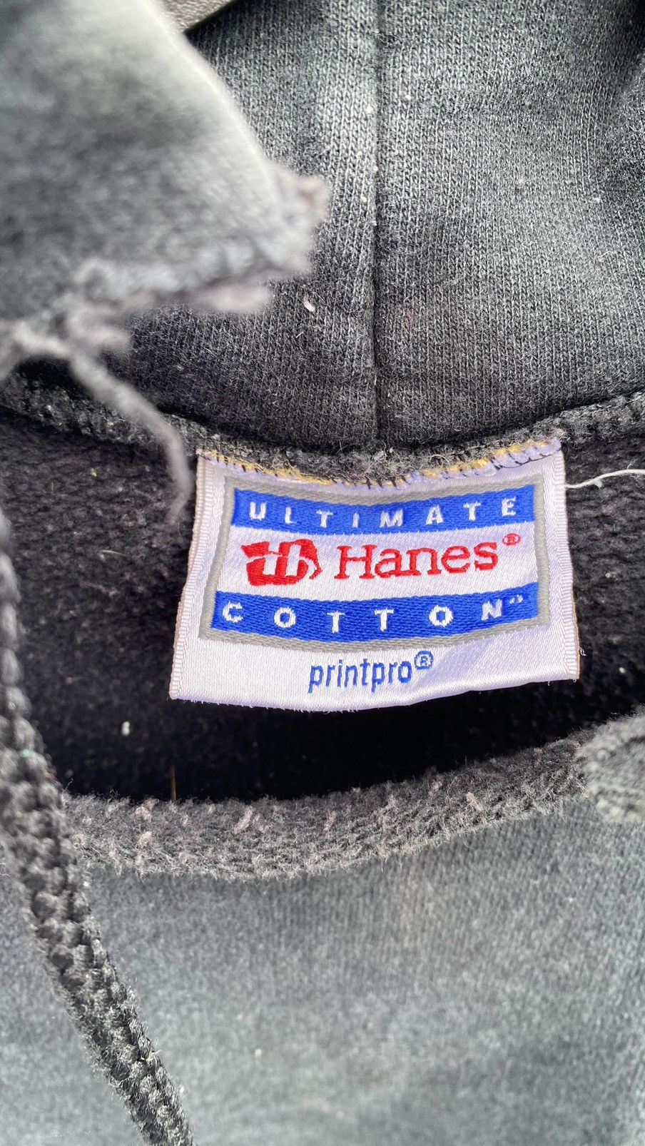 Hanes × Vintage Distressed Hi-Bond Modified Red Eagle Hoodie Size US L / EU 52-54 / 3 - 7 Thumbnail