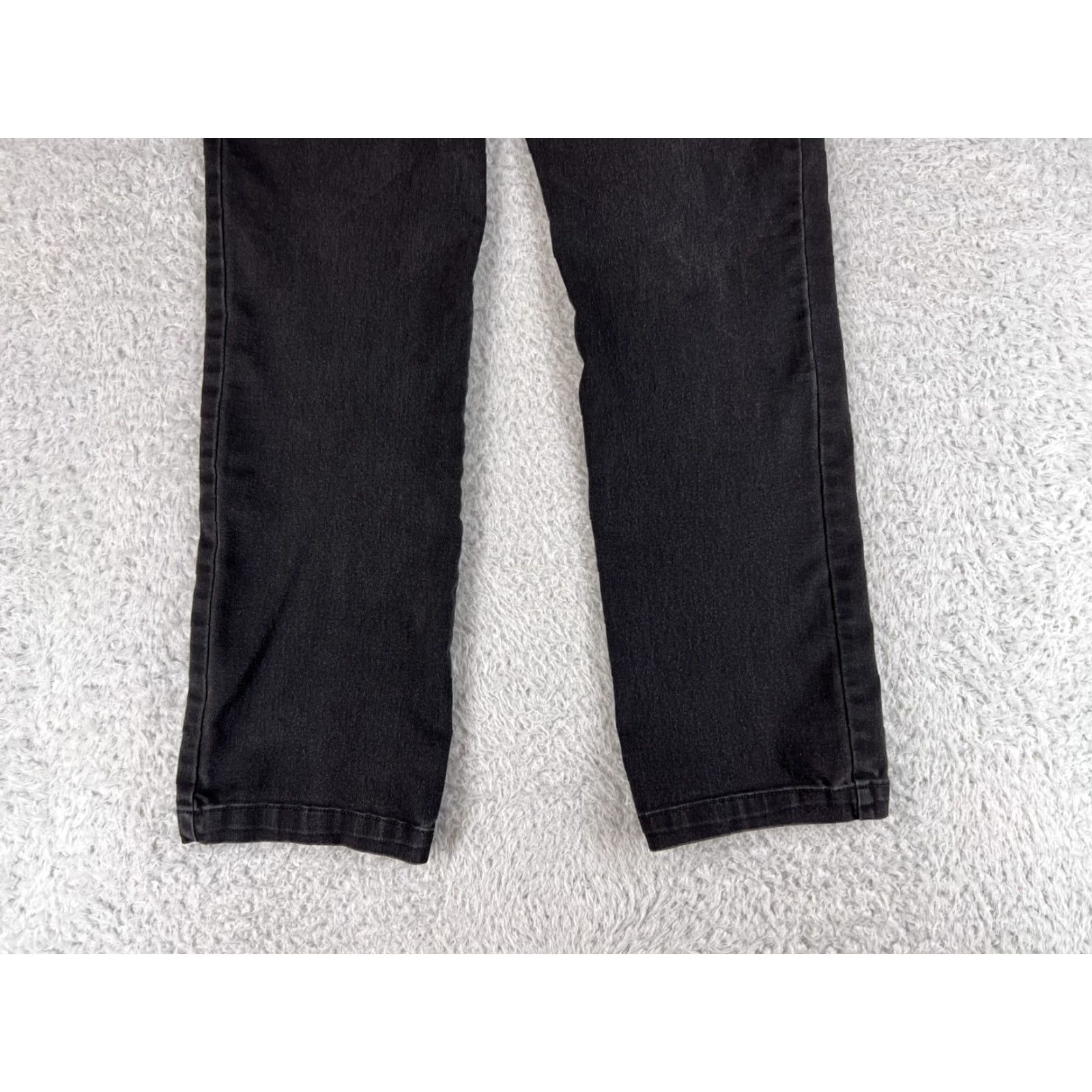 Madewell Gloria Vanderbilt Jeans Womens 10 Black Denim High Rise Skinny Madewell 5-Pocket Rise Mid Regular Size 27" / US 4 / IT 40 - 3 Thumbnail