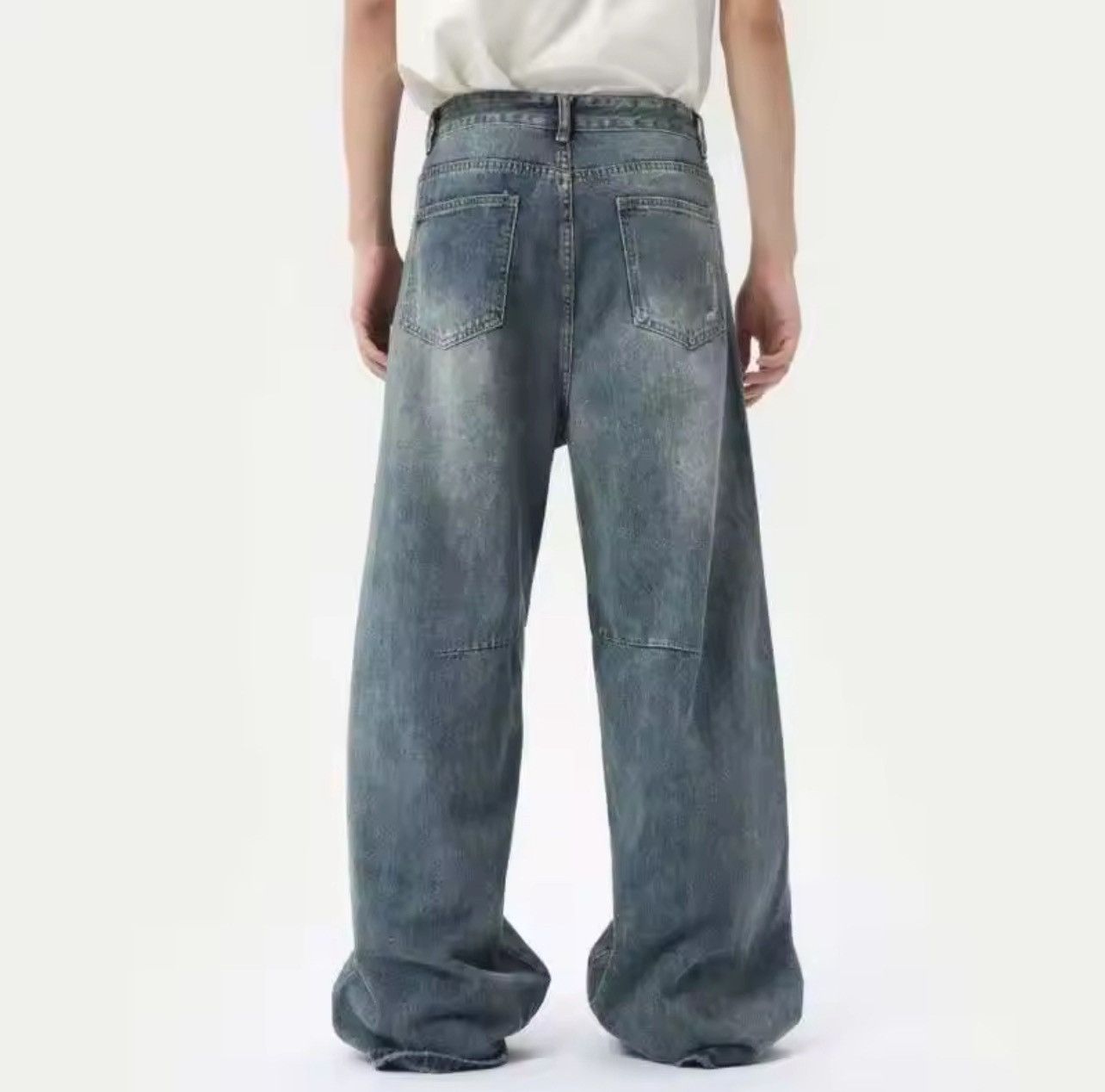 Japanese Brand × Jean American Style Men's Denim Pants Washing Size US 32 / EU 48 - 2 Thumbnail