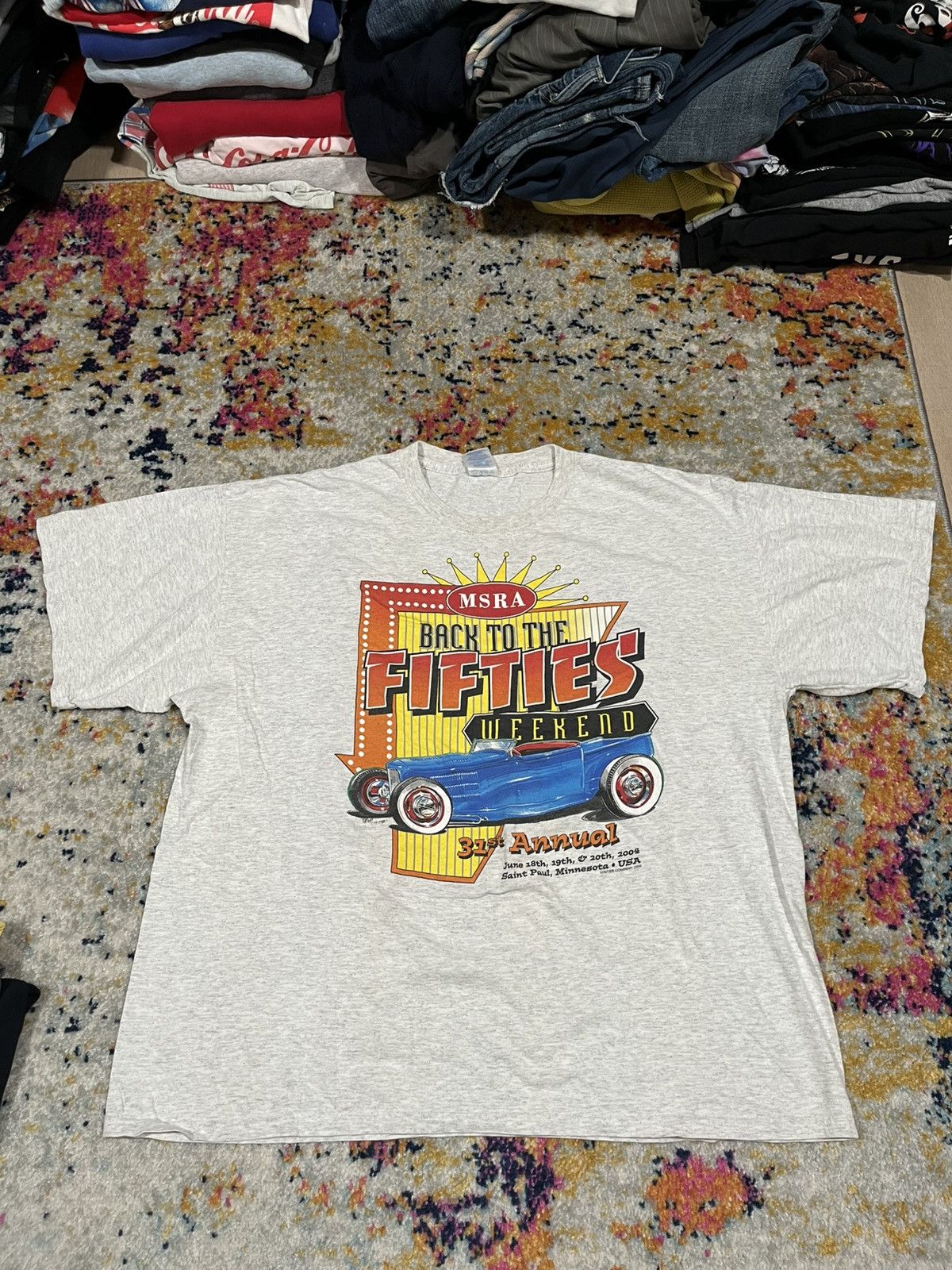 Supreme Vintage Car shirt 2XL Size US XXL / EU 58 / 5 - 2 Thumbnail