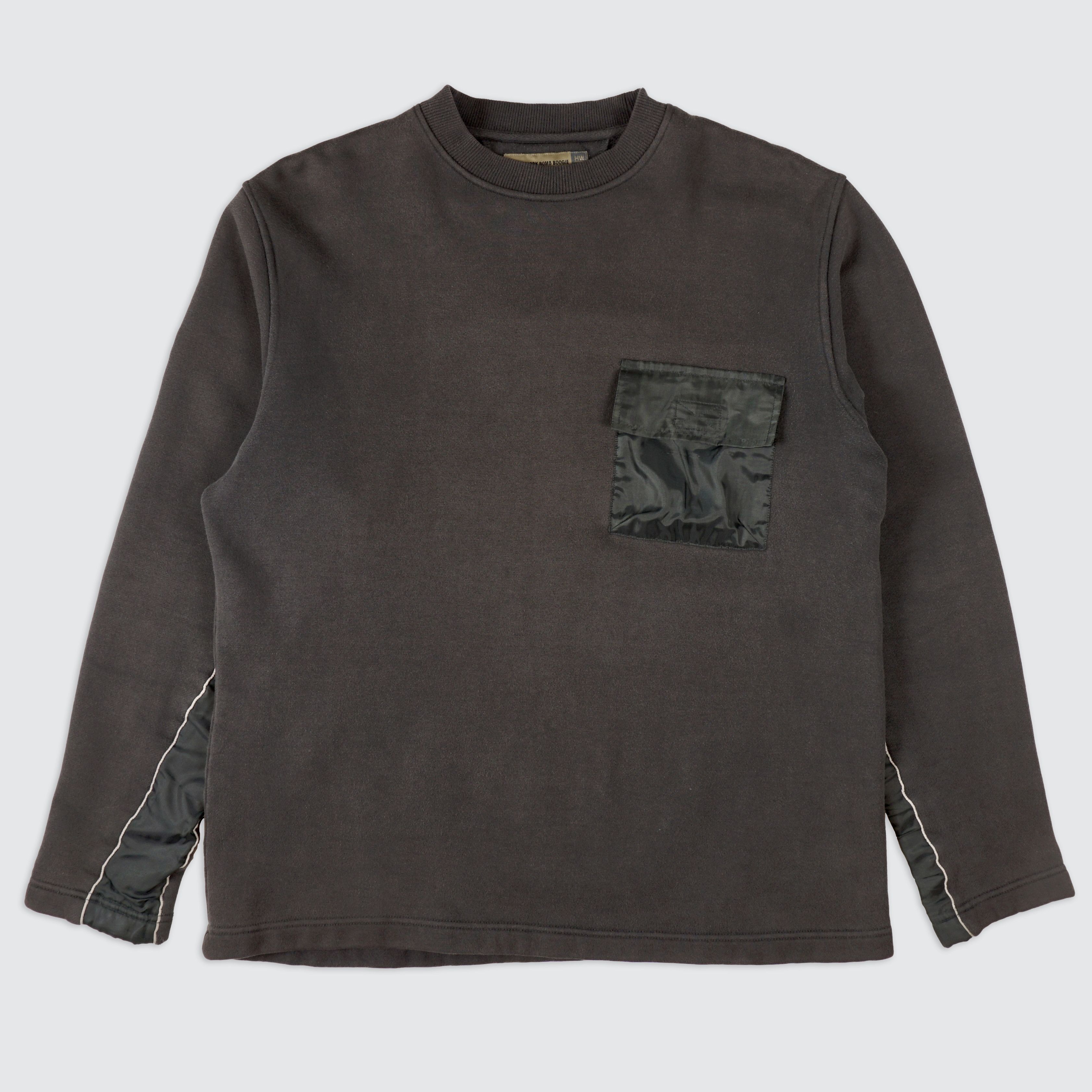 Other Hangar Work Bomb Boogie Panelled Crewneck Sweatshirt Size US S / EU 44-46 / 1 - 1 Thumbnail