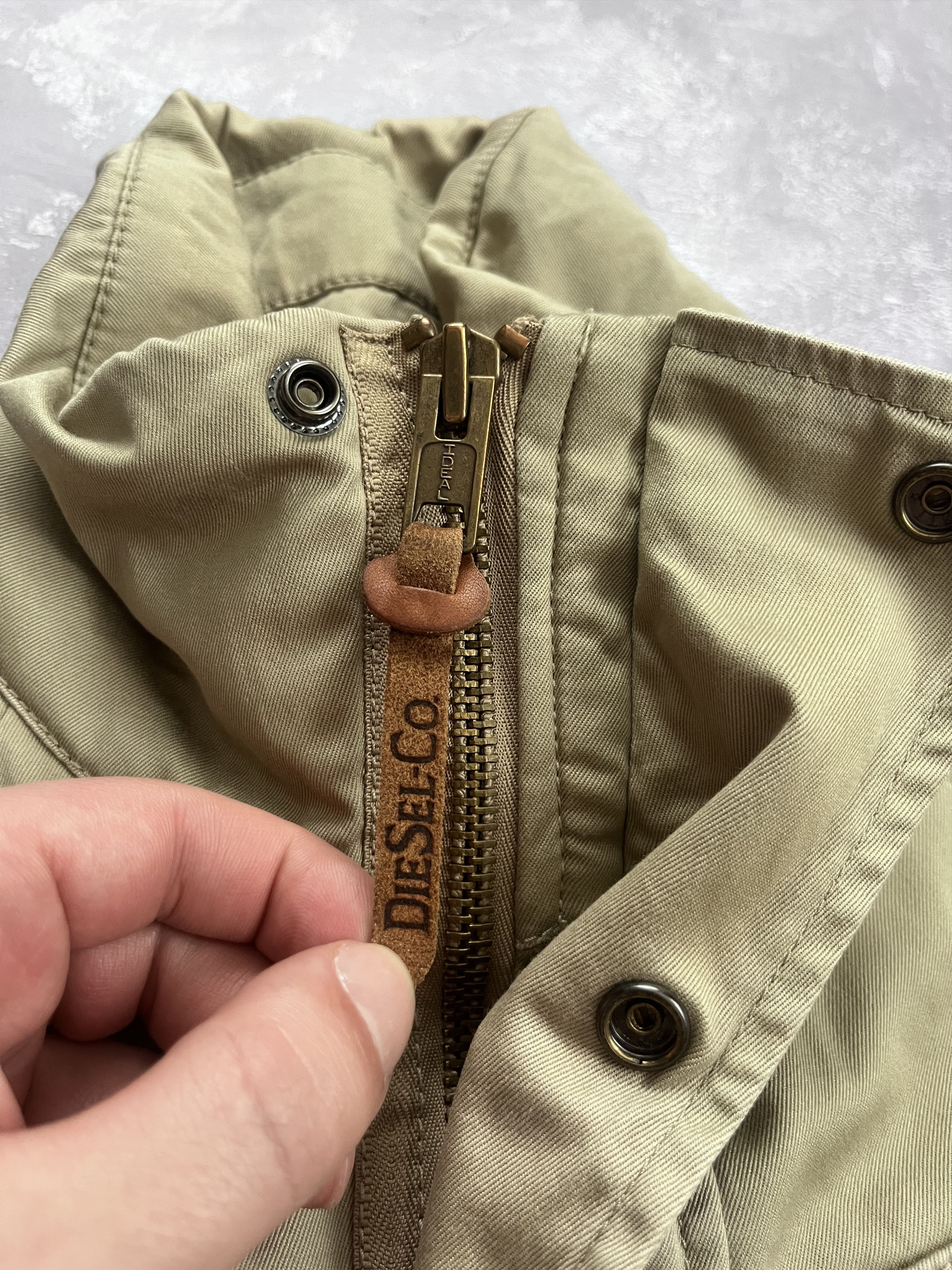Diesel DIESEL INDUSTRY VINTAGE M65 FIELD JACKET SAND CARGO Size US S / EU 44-46 / 1 - 8 Thumbnail