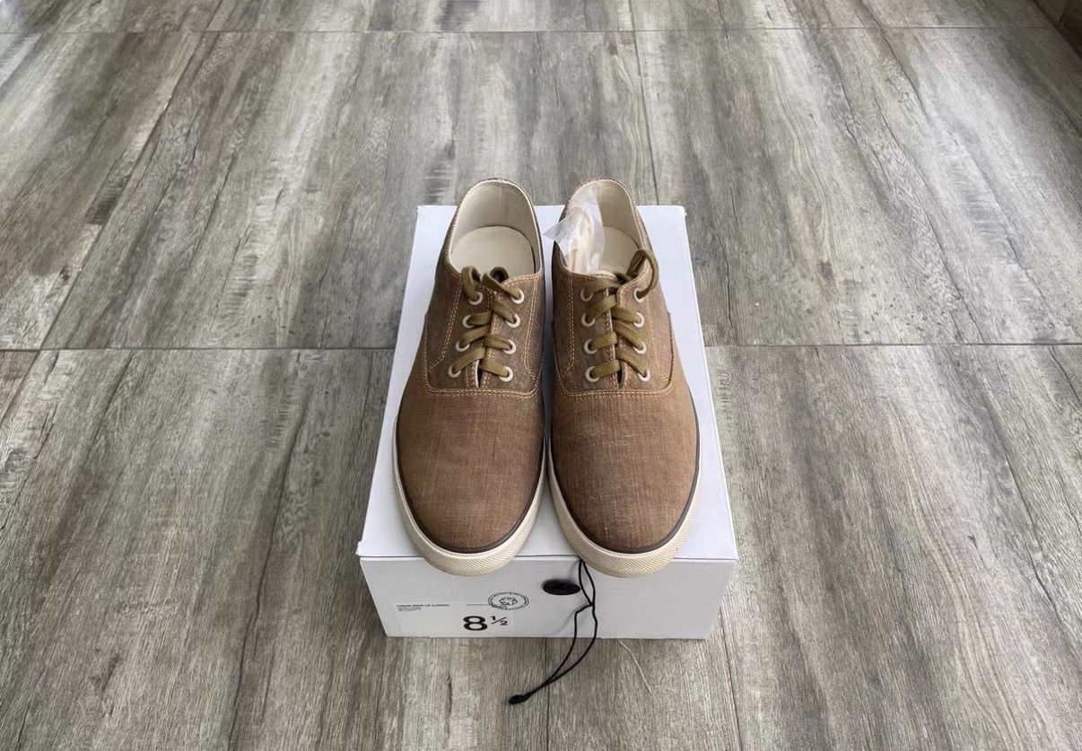 Visvim VISVIM LOGAN DECK LO LUXSIC Washed low-top casual shoes Size US 8.5 / EU 41-42 - 1 Thumbnail
