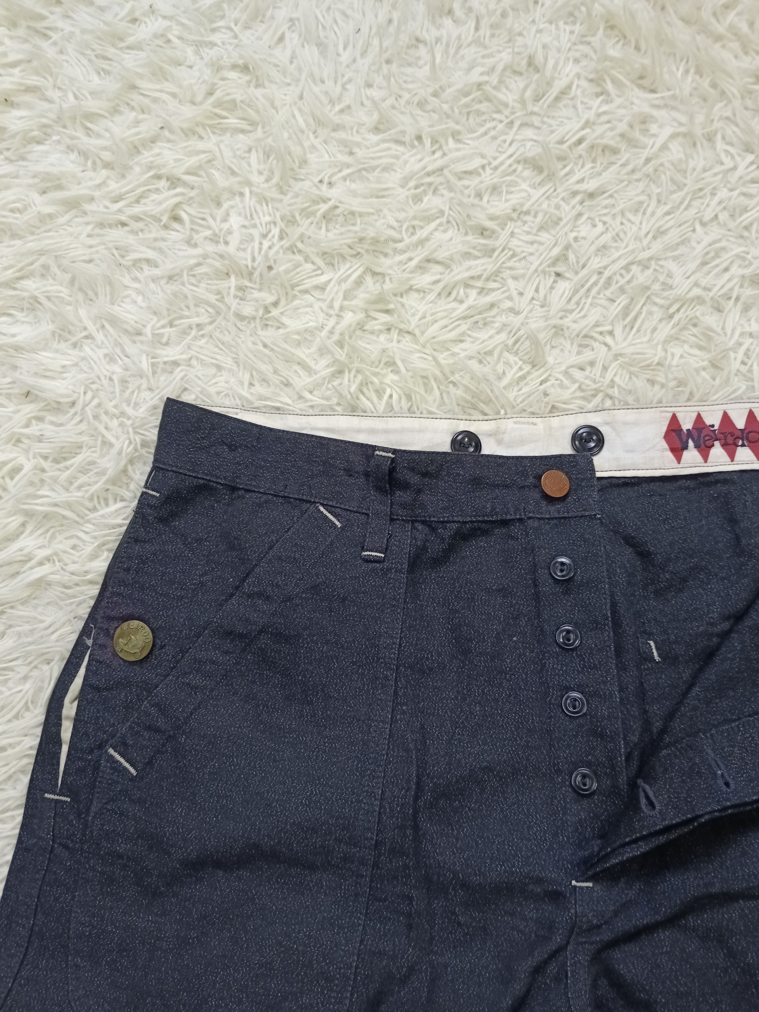 Japanese Brand WIDE PANTS WEIRDO DADDY OH RAIL CHIEF Size US 34 / EU 50 - 8 Thumbnail