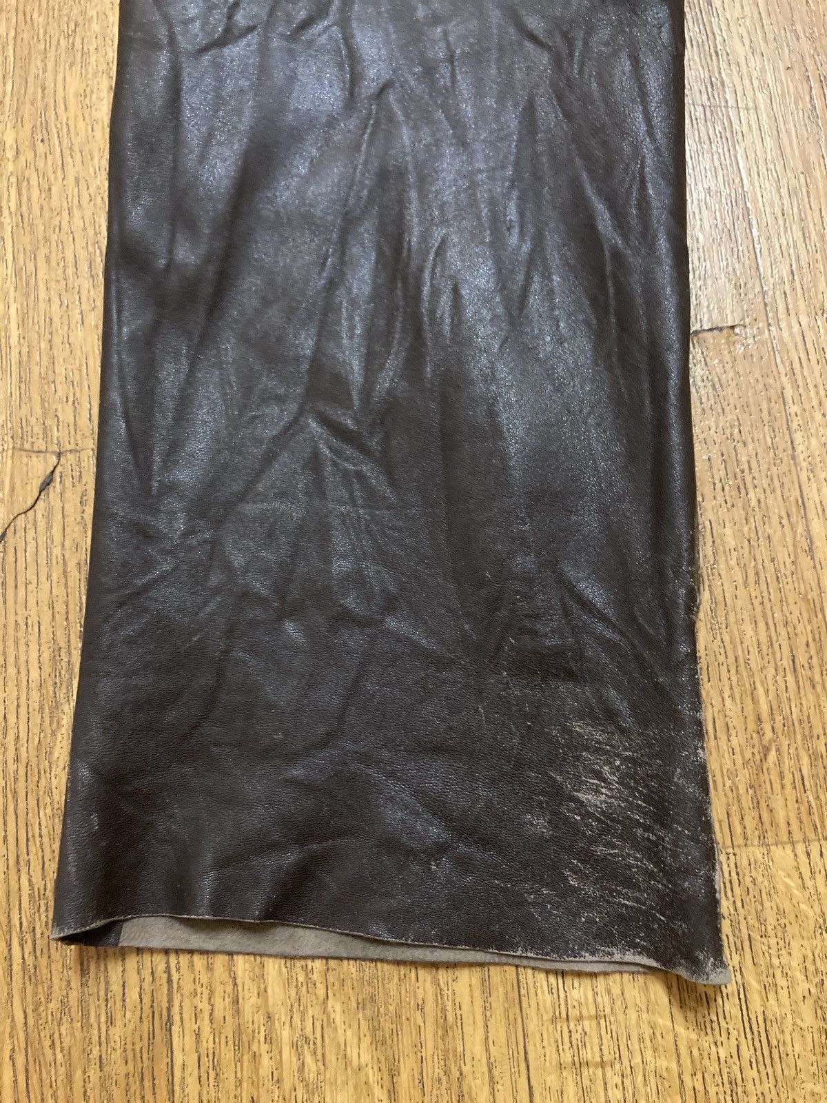 Other Country Field Trucker Leather brown leather pants Size US 30 / EU 46 - 4 Thumbnail