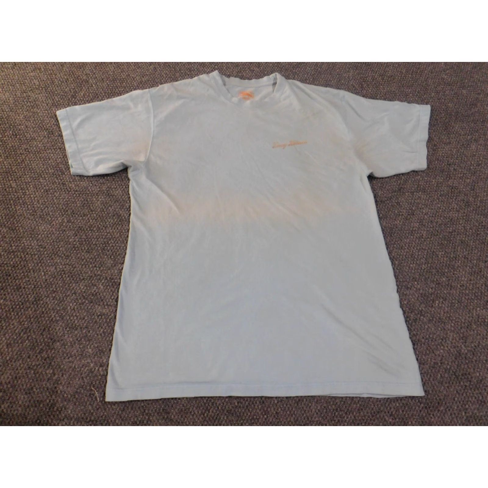 Tommy Bahama Tommy Bahama Shirt L Blue Logo Short Sleeve Crew Neck Mens L All Seasons Classic Knit T-Shirt Relaxed Vintage: No Size US L / EU 52-54 / 3 - 7 Thumbnail