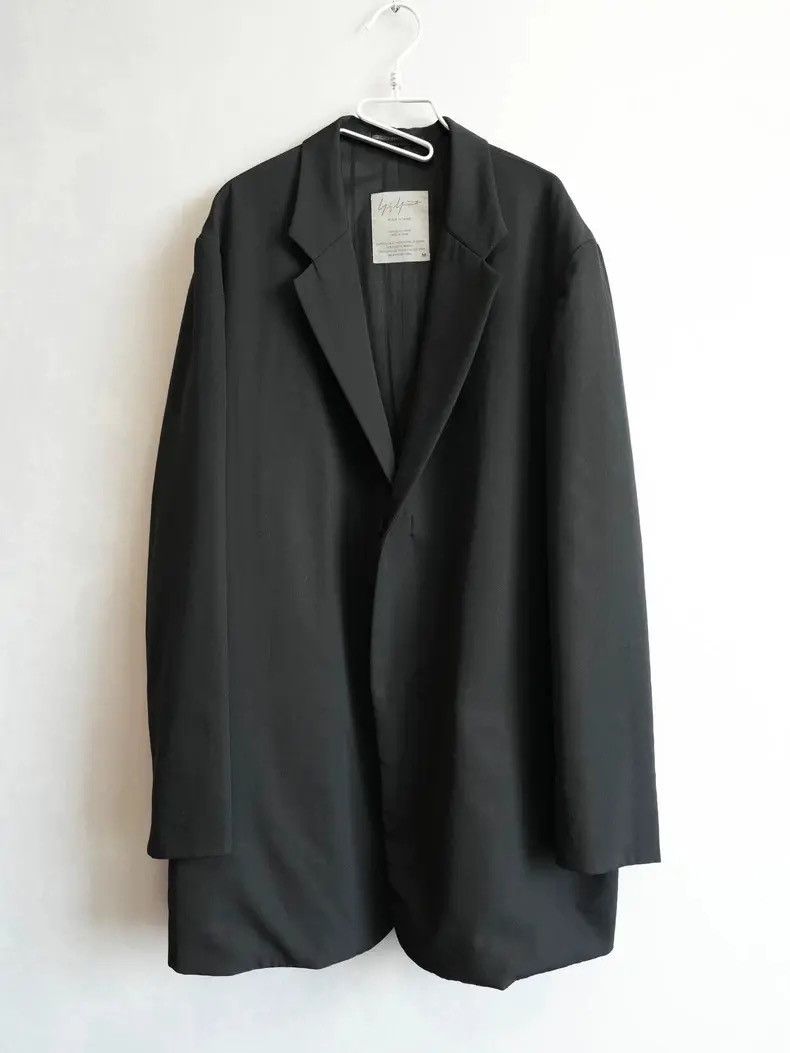 Yohji Yamamoto Yohji Yamamoto Pour Homme AW98 Reversible Silk Blazer Size US M / EU 48-50 / 2 - 1 Thumbnail