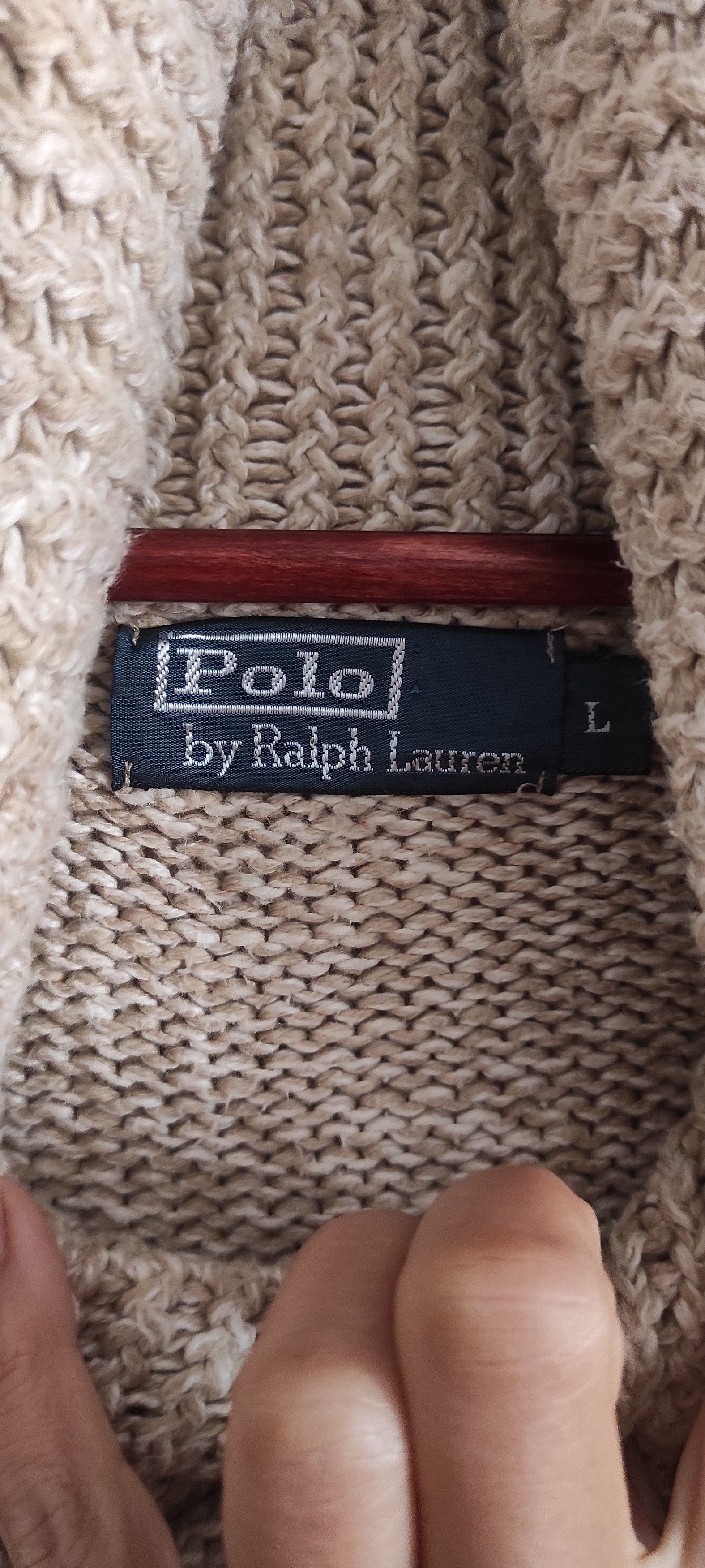 Polo Ralph Lauren × Vintage Vintage Polo Ralph Lauren American Flag RL 67 Knit Sweater Size US L / EU 52-54 / 3 - 11 Thumbnail