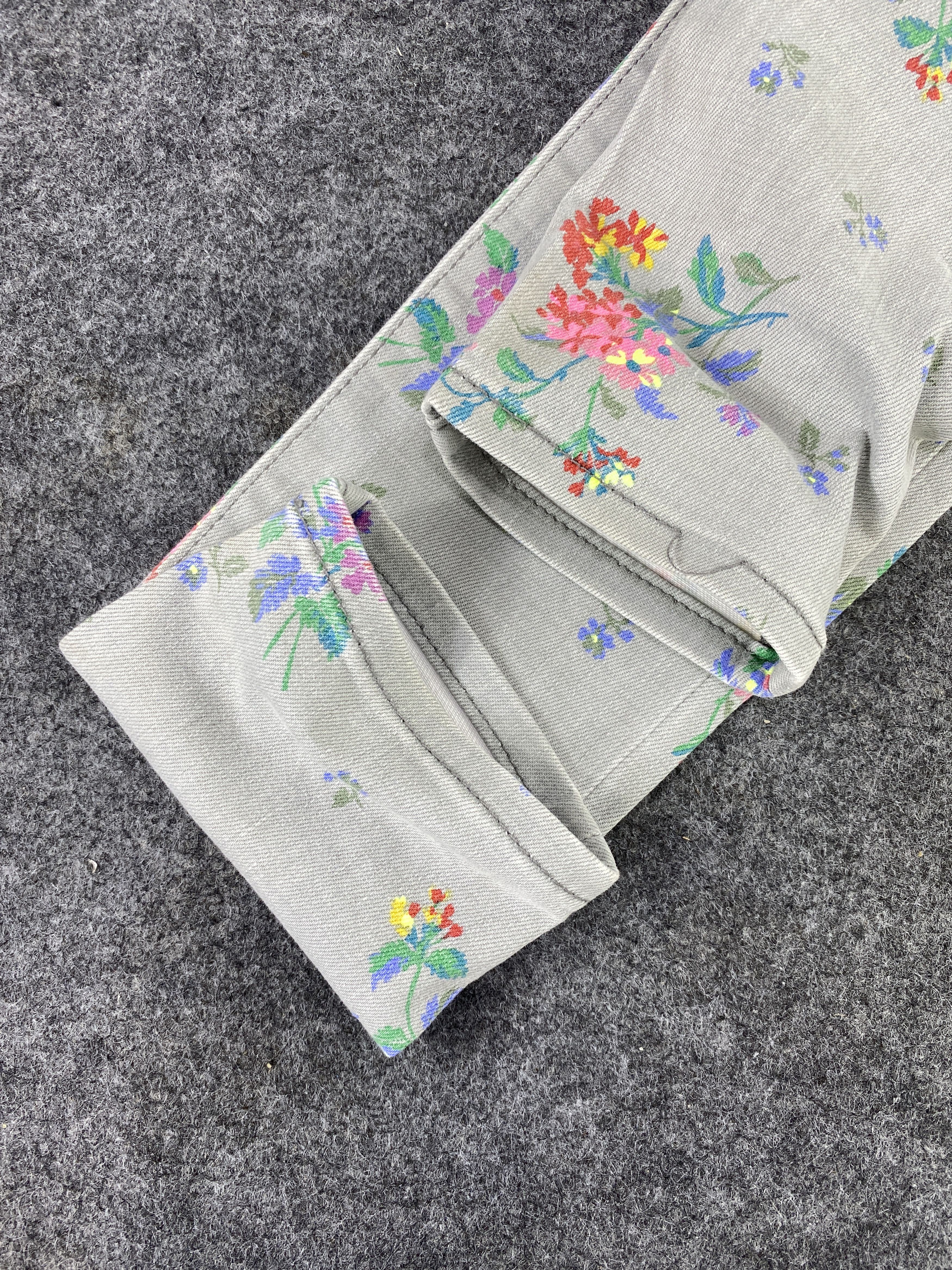 Gap GAP FLORAL SKINNY JEANS - J1082 Size 27" / US 4 / IT 40 - 12 Thumbnail
