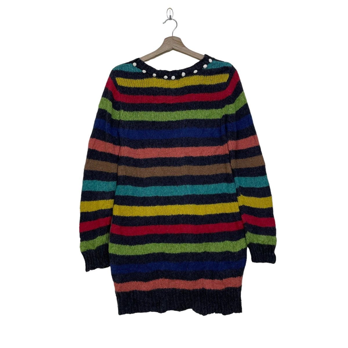 Aran Isles Knitwear Awesome Rough Knit Pullover Jacket Size M / US 6-8 / IT 42-44 - 2 Thumbnail