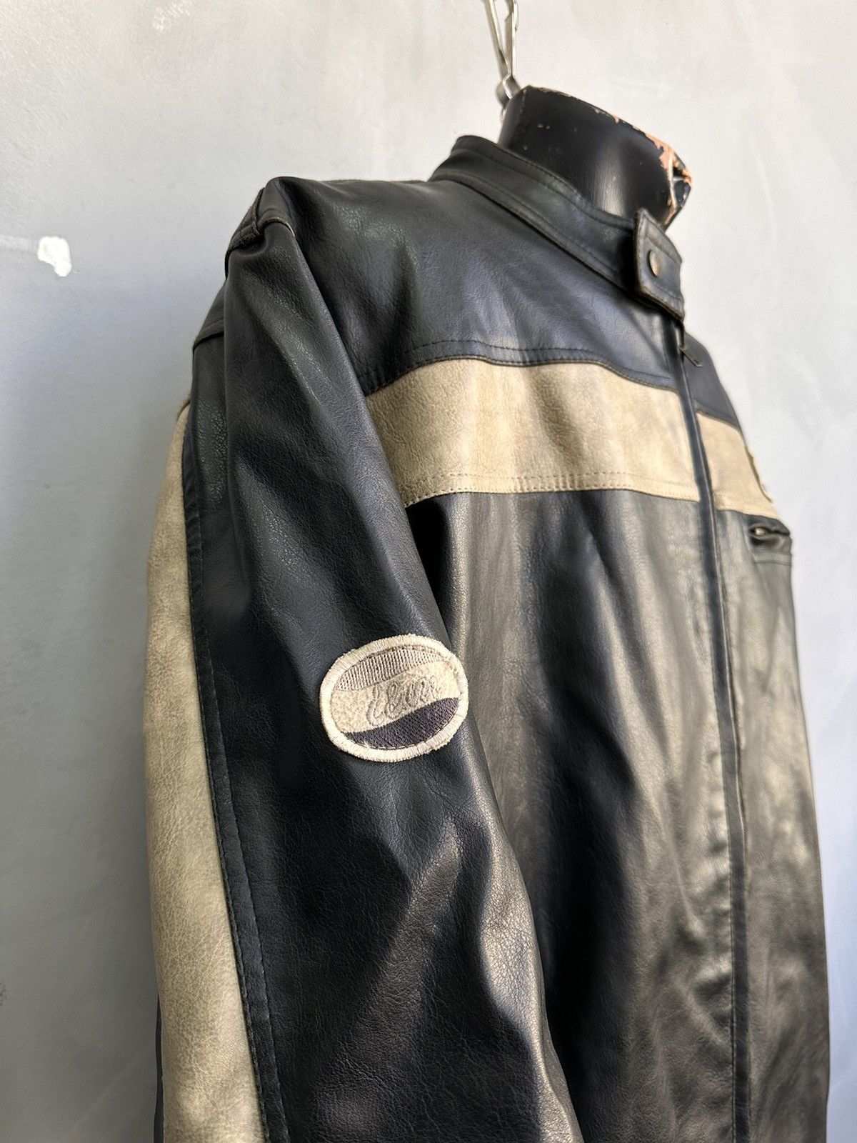 Raf Simons Vintage Leather Jacket Cropped Racing Schott Harley Davidson Size US M / EU 48-50 / 2 - 5 Thumbnail
