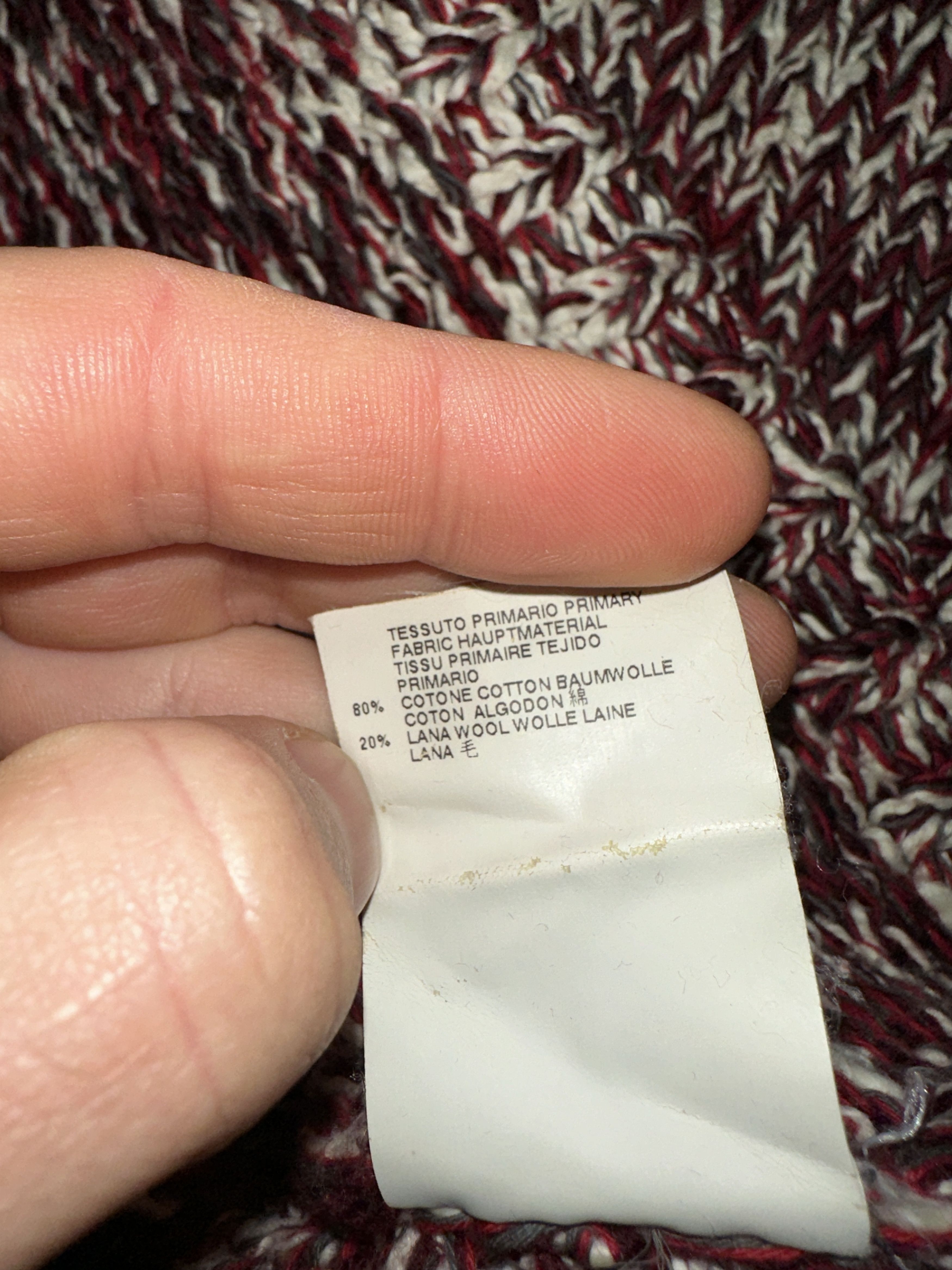 Maison Margiela Maison Margiela 14 Chunky Cotton Wool Knit Oversize Size L Size US L / EU 52-54 / 3 - 8 Thumbnail