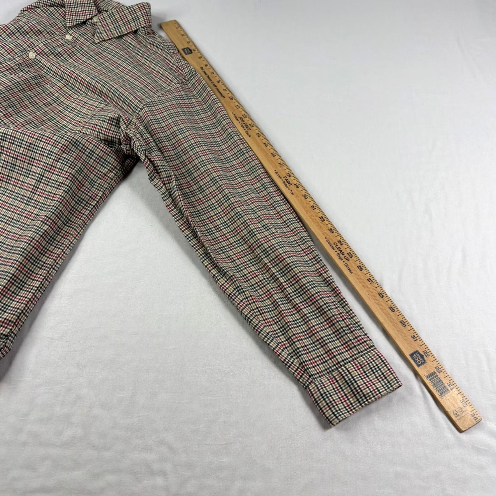 J.Crew VINTAGE J.CREW Oarsman Shirt Mens LT Large Tall Plaid Button Up Long Sleeve 90s Mens Size US L / EU 52-54 / 3 - 7 Thumbnail