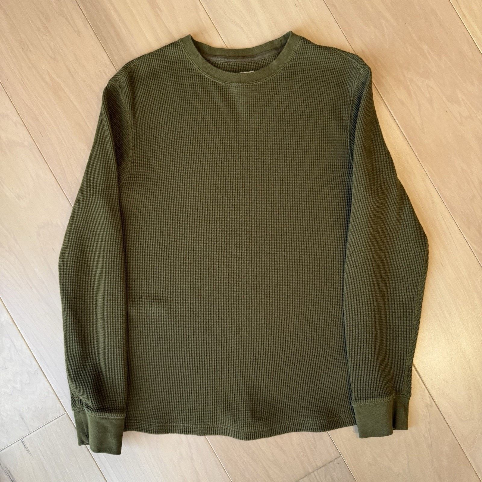 Flint And Tinder Flint and Tinder Thermal Shirt S Green Cotton Long Sleeve Size US S / EU 44-46 / 1 - 2 Thumbnail