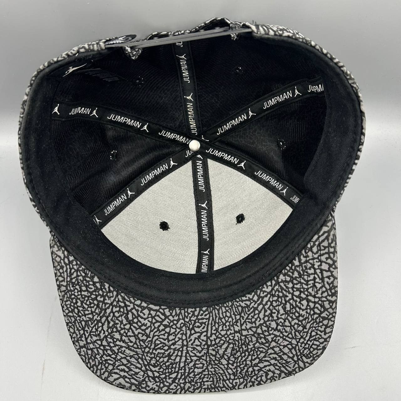 Jordan Brand Air Jordan Hat Men Cement Elephant Jumpman Snap Back Cap Size ONE SIZE - 2 Thumbnail