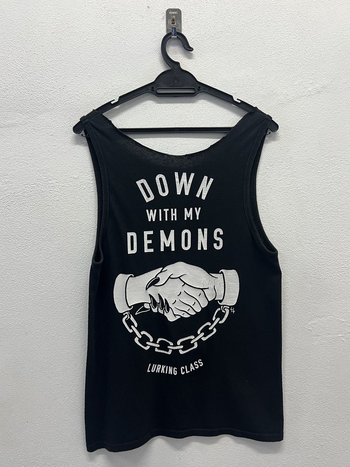 VINTAGE LURKING CLASS DOWN WITH MY DEMONS TANKTOP