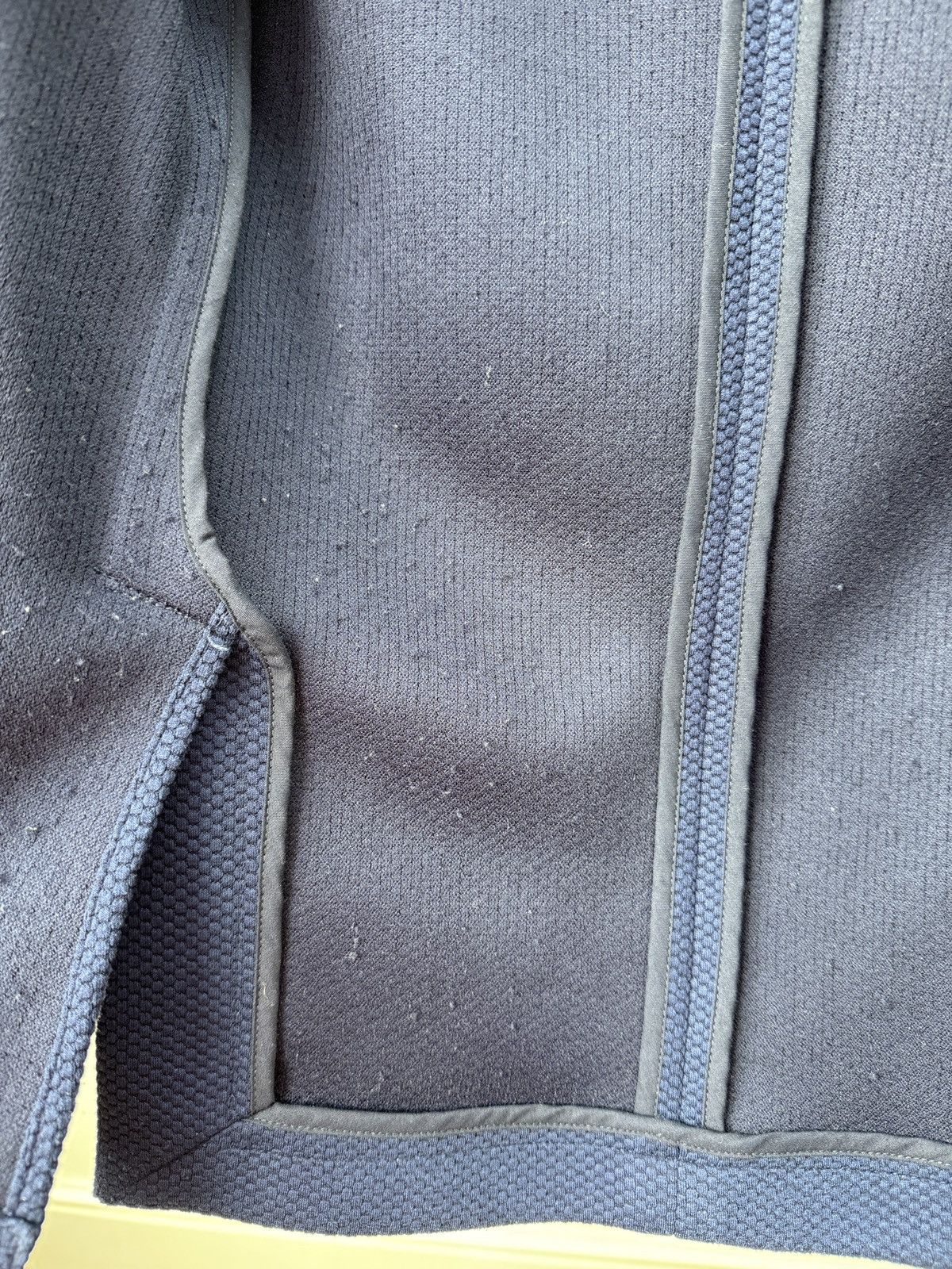 Other Vintage Jean Luc Paris Blue Textured Blazer Size 48R - 14 Thumbnail