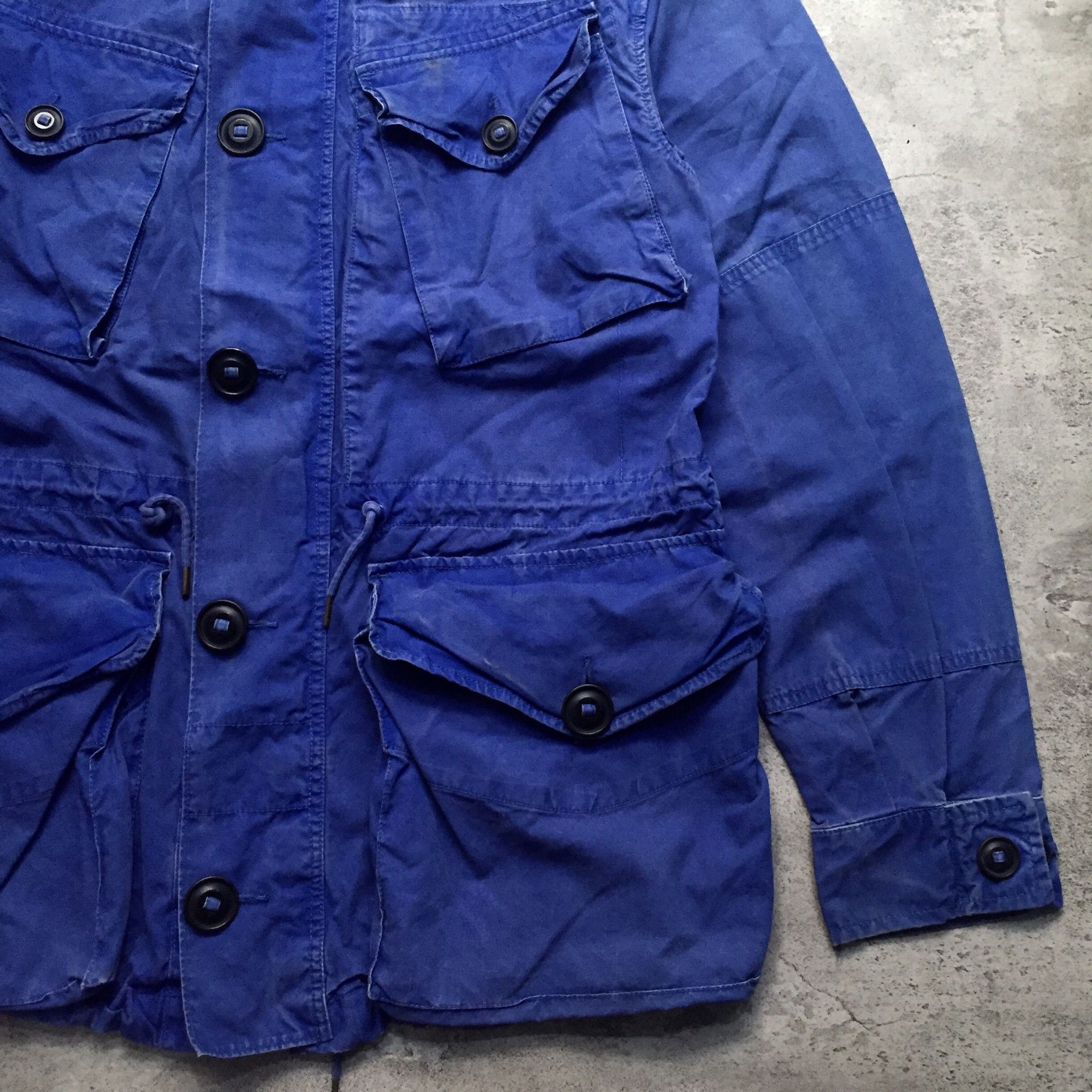 Polo Ralph Lauren Polo RL M65 Washed Blue Slang Multipocket Jacket M-L Size US M / EU 48-50 / 2 - 3 Thumbnail