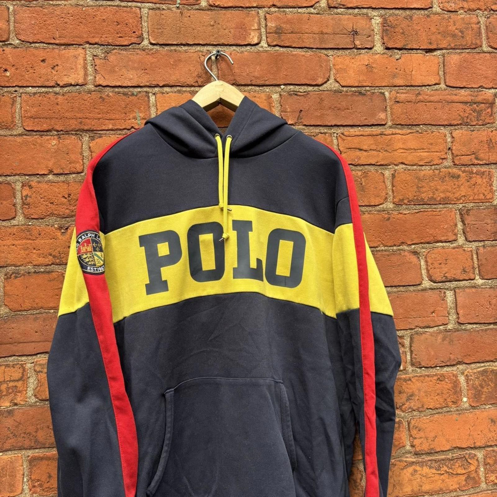 Polo Ralph Lauren polo Ralph Lauren hoodie 00s L Size US L / EU 52-54 / 3 - 3 Thumbnail