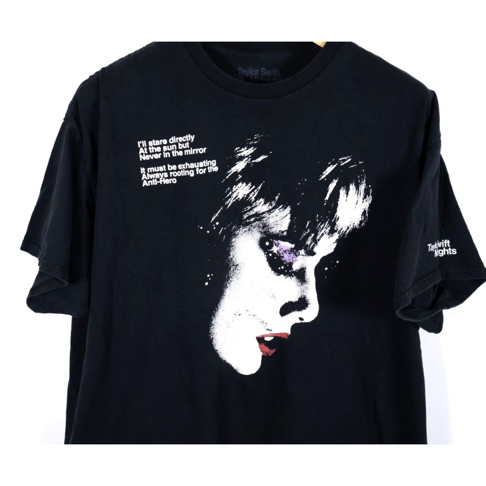 Vintage Taylor Swift Midnights Tour T-Shirt Adult 2XL Black Concert Official Item Size US XXL / EU 58 / 5 - 6 Thumbnail