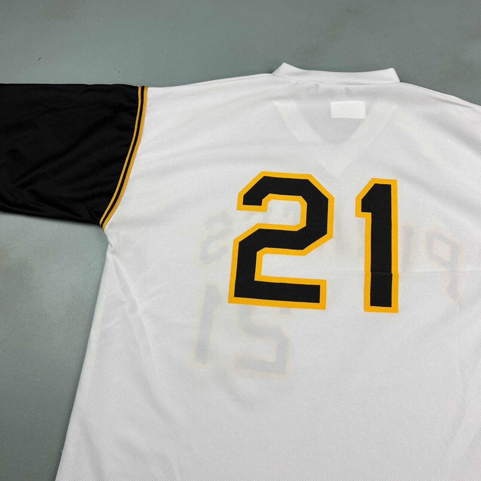Vintage VINTAGE | Pittsburgh Pirates MLB Baseball Jersey sz XL Size US XL / EU 56 / 4 - 6 Thumbnail