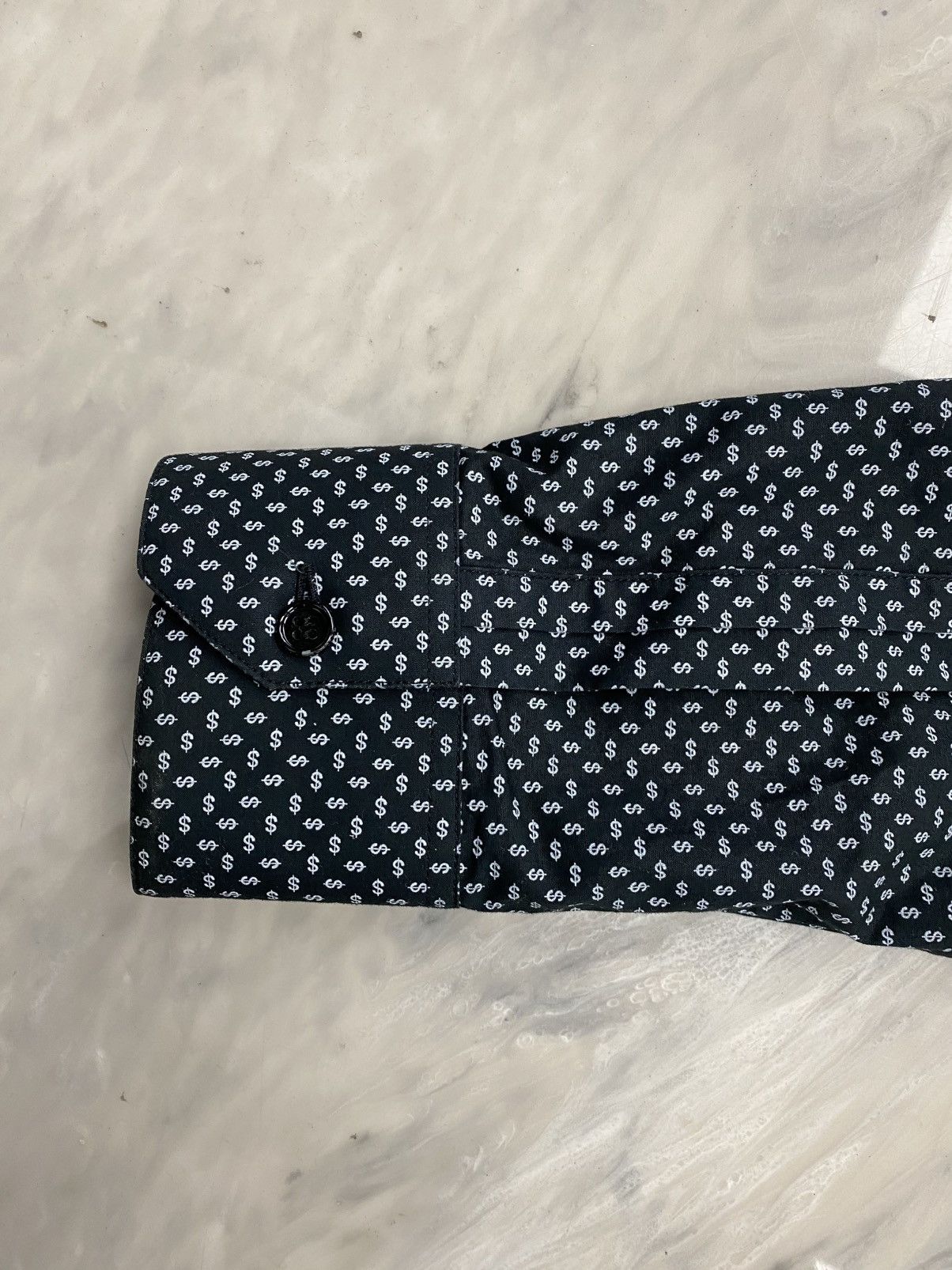Yves Saint Laurent Saint Laurent dollar sign shirt black small Hedi Slimane Size US S / EU 44-46 / 1 - 9 Thumbnail