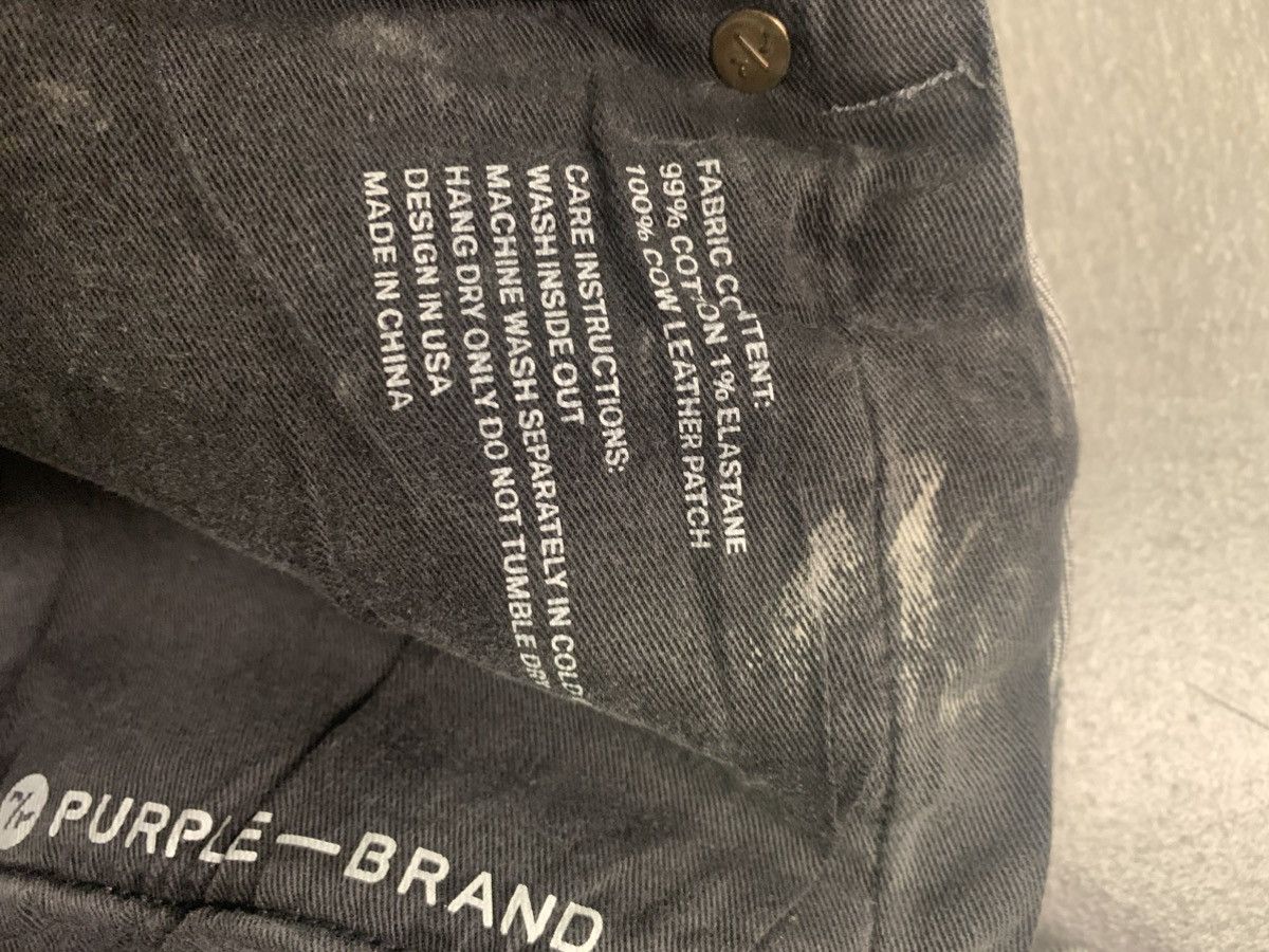 Purple Brand Purple Brand two toned grey black denim jeans Size US 34 / EU 50 - 9 Thumbnail