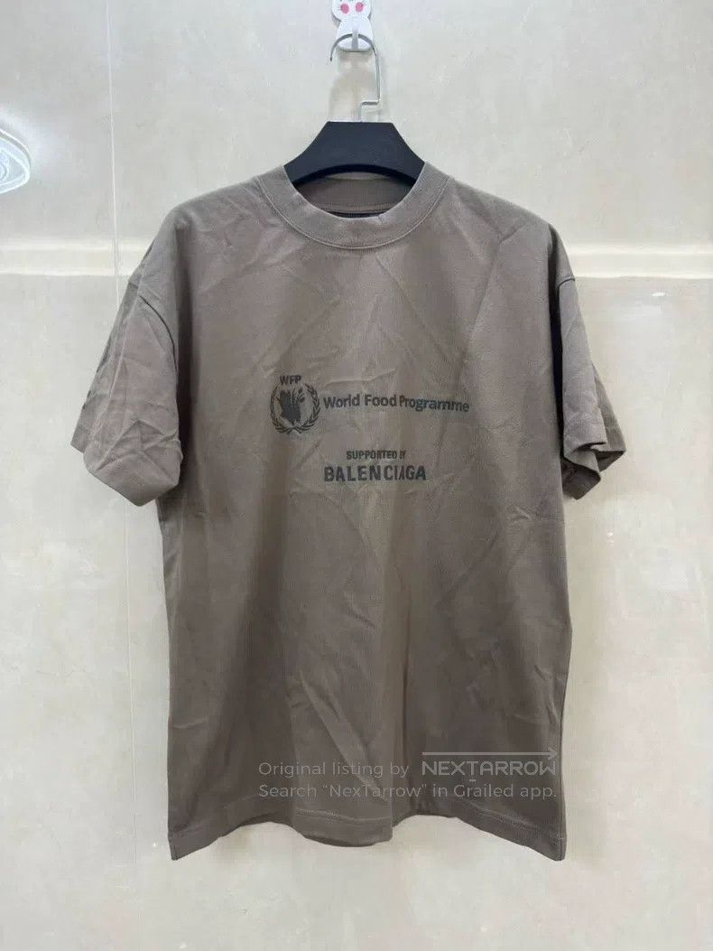Balenciaga Balenciaga Grain wheat ear short sleeve Size US S / EU 44-46 / 1 - 1 Thumbnail