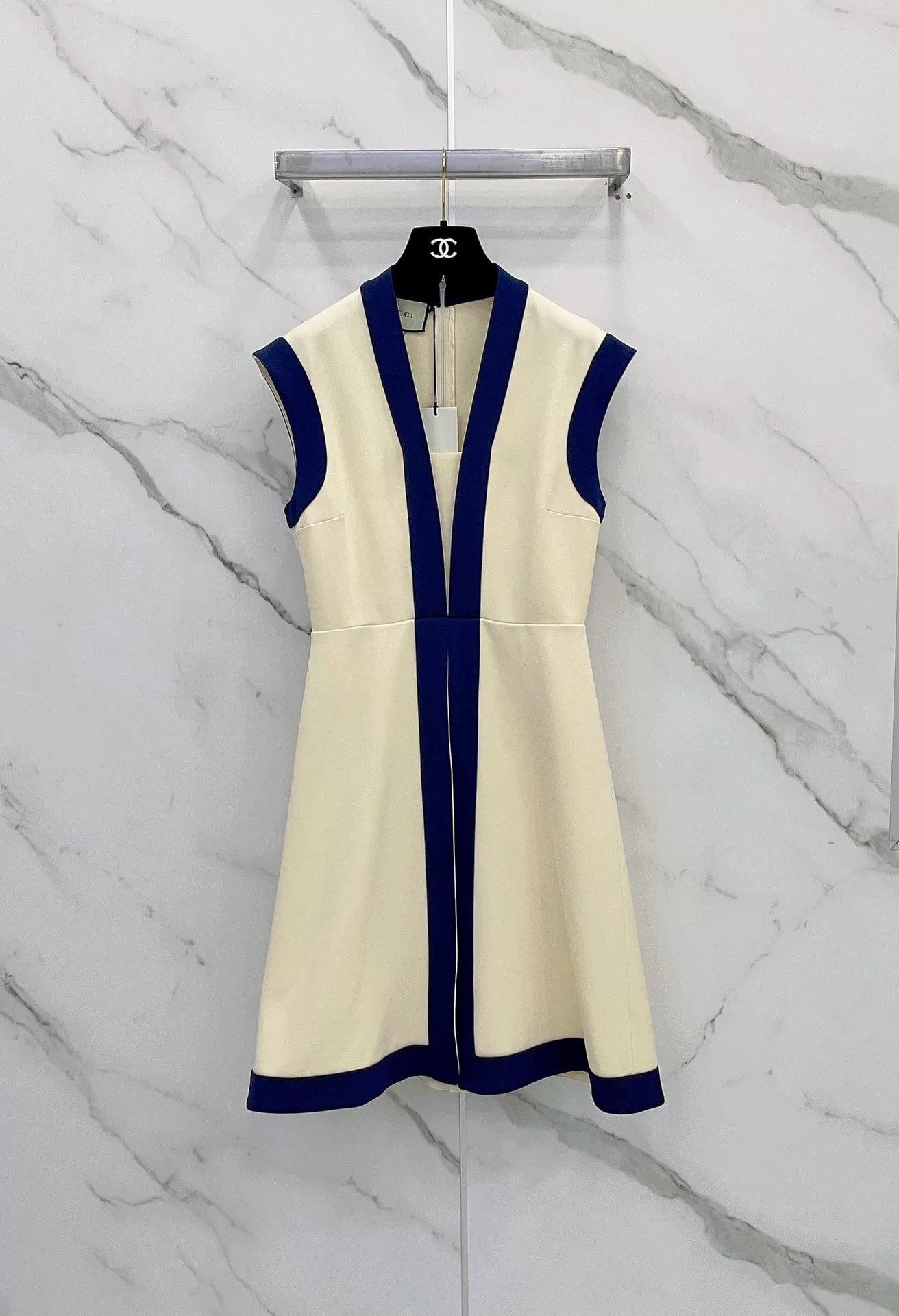 Gucci Gucci Color-Block Sleeveless Dress S Size S / US 4 / IT 40 - 1 Thumbnail