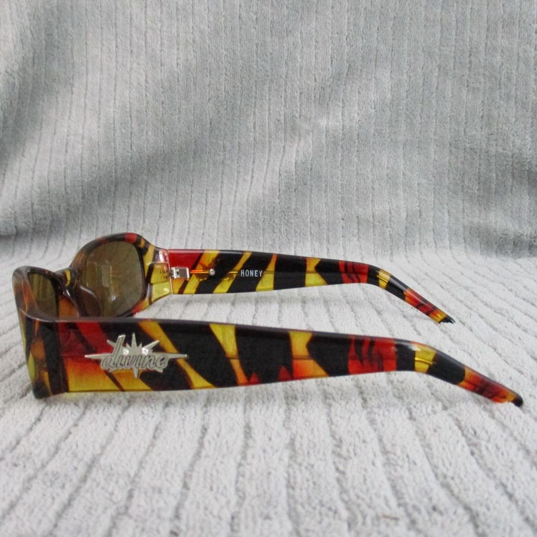 Other New Divine Eyewear Honey Leopard/Brown Sunglasses NWT Size ONE SIZE - 3 Thumbnail