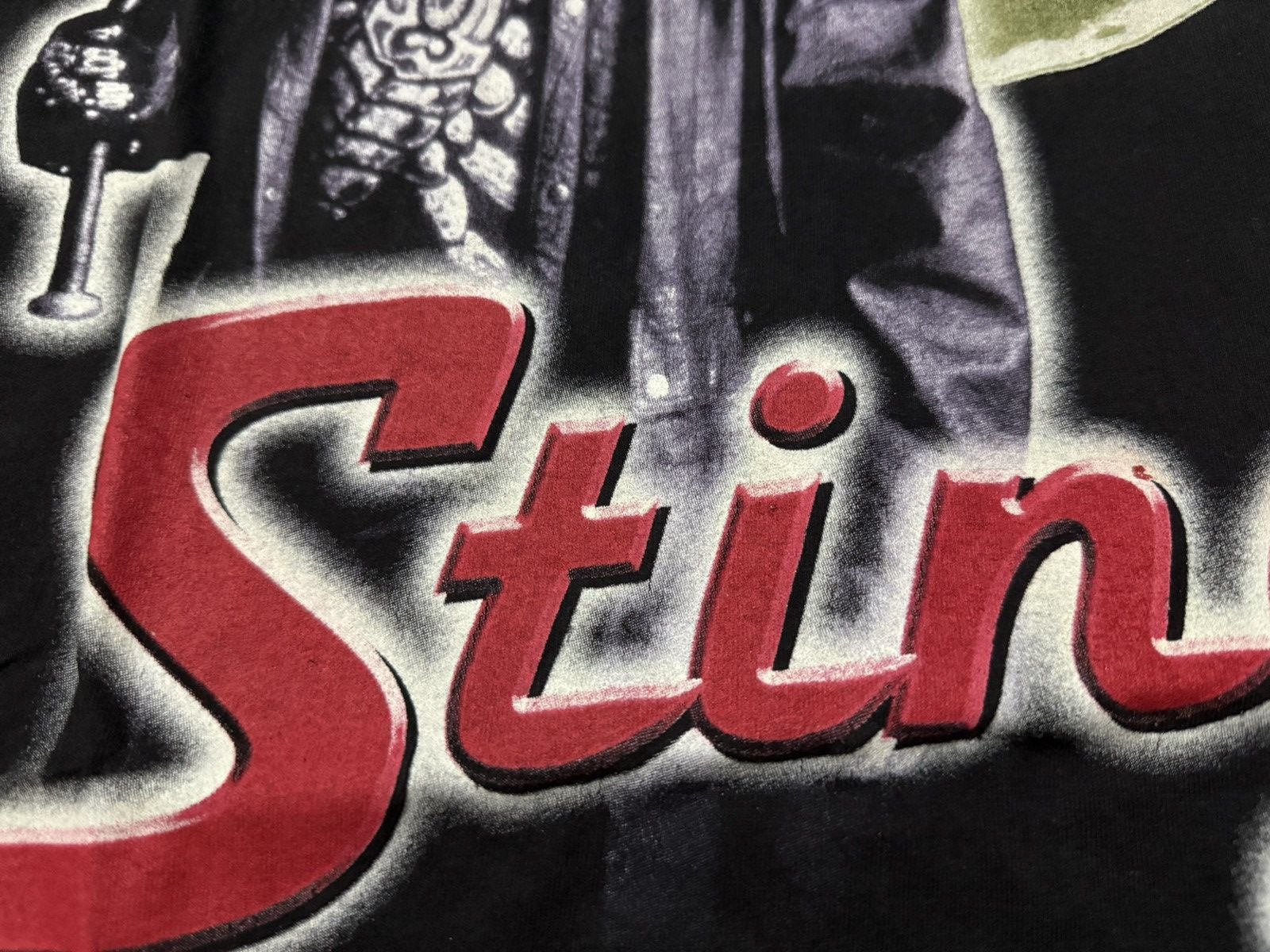 Vintage DEADSTOCK Vintage 90s WCW Wolfpac Sting Shirt Size US M / EU 48-50 / 2 - 8 Thumbnail