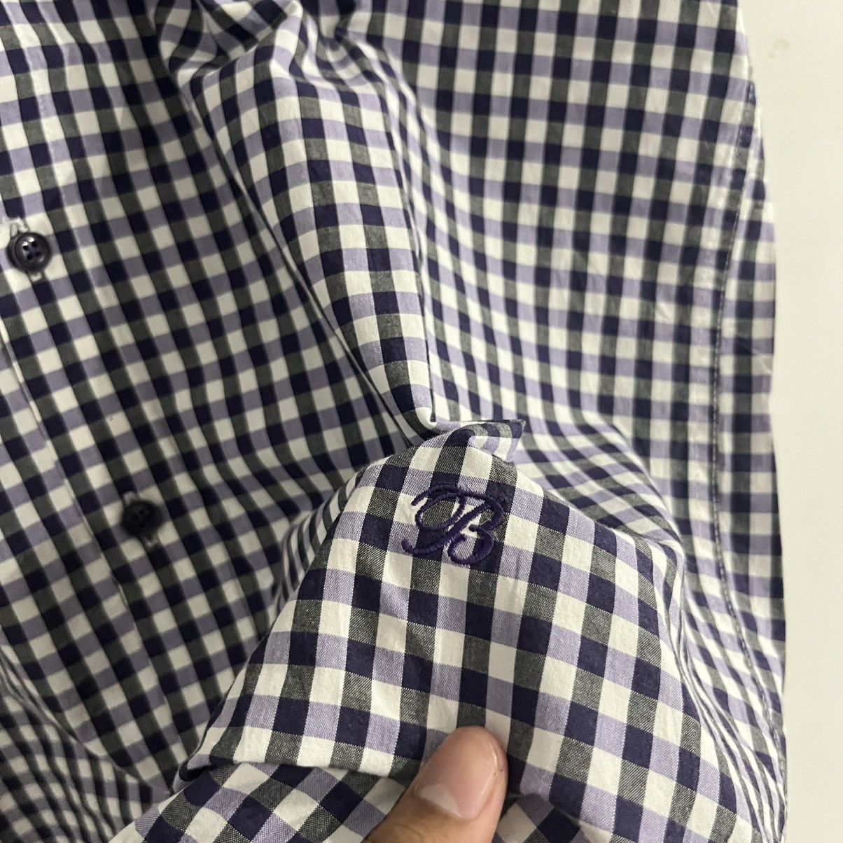 Issey Miyake indian - plaid button up shirt Size US L / EU 52-54 / 3 - 5 Thumbnail
