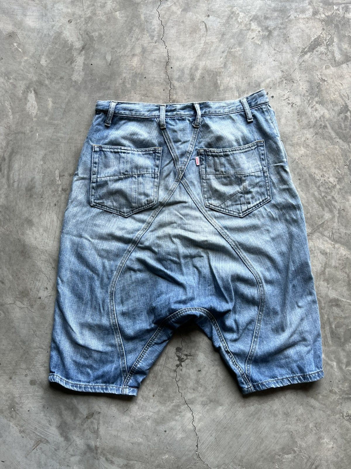 Ne-Net Ne-net Denim Patch Pant Size US 33 - 1 Thumbnail