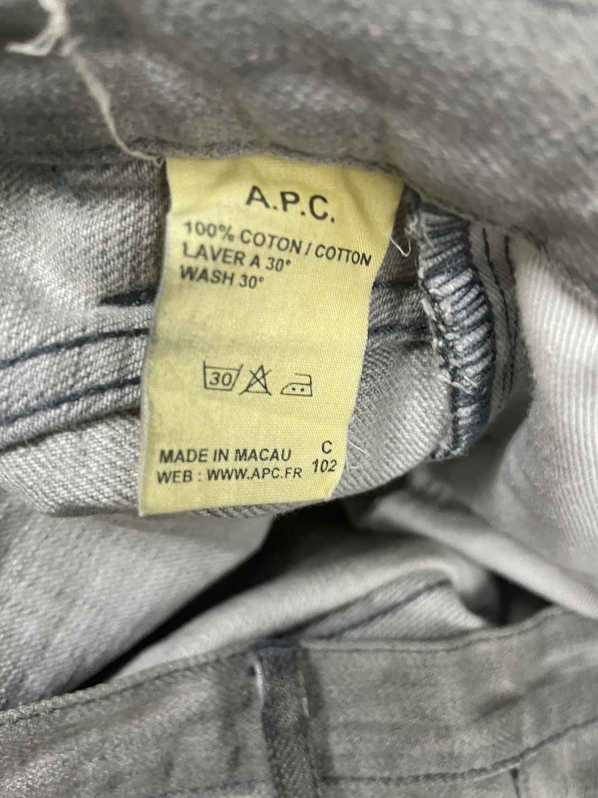 A.P.C. APC Mudwash Jeans Size US 29 - 7 Thumbnail