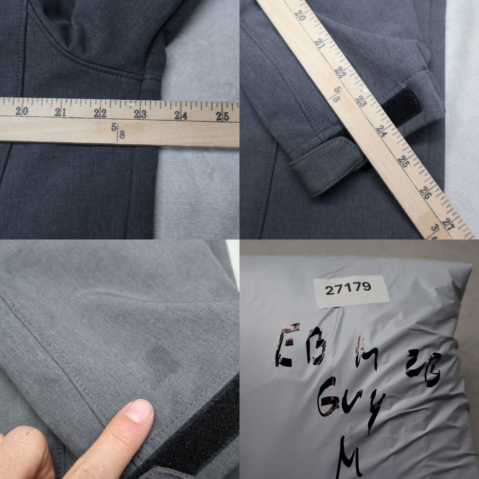 Eddie Bauer Eddie Bauer Jacket Mens Large Tall Grey Softshell Wind Rain Full Zip Outdoor Size US L / EU 52-54 / 3 - 10 Thumbnail