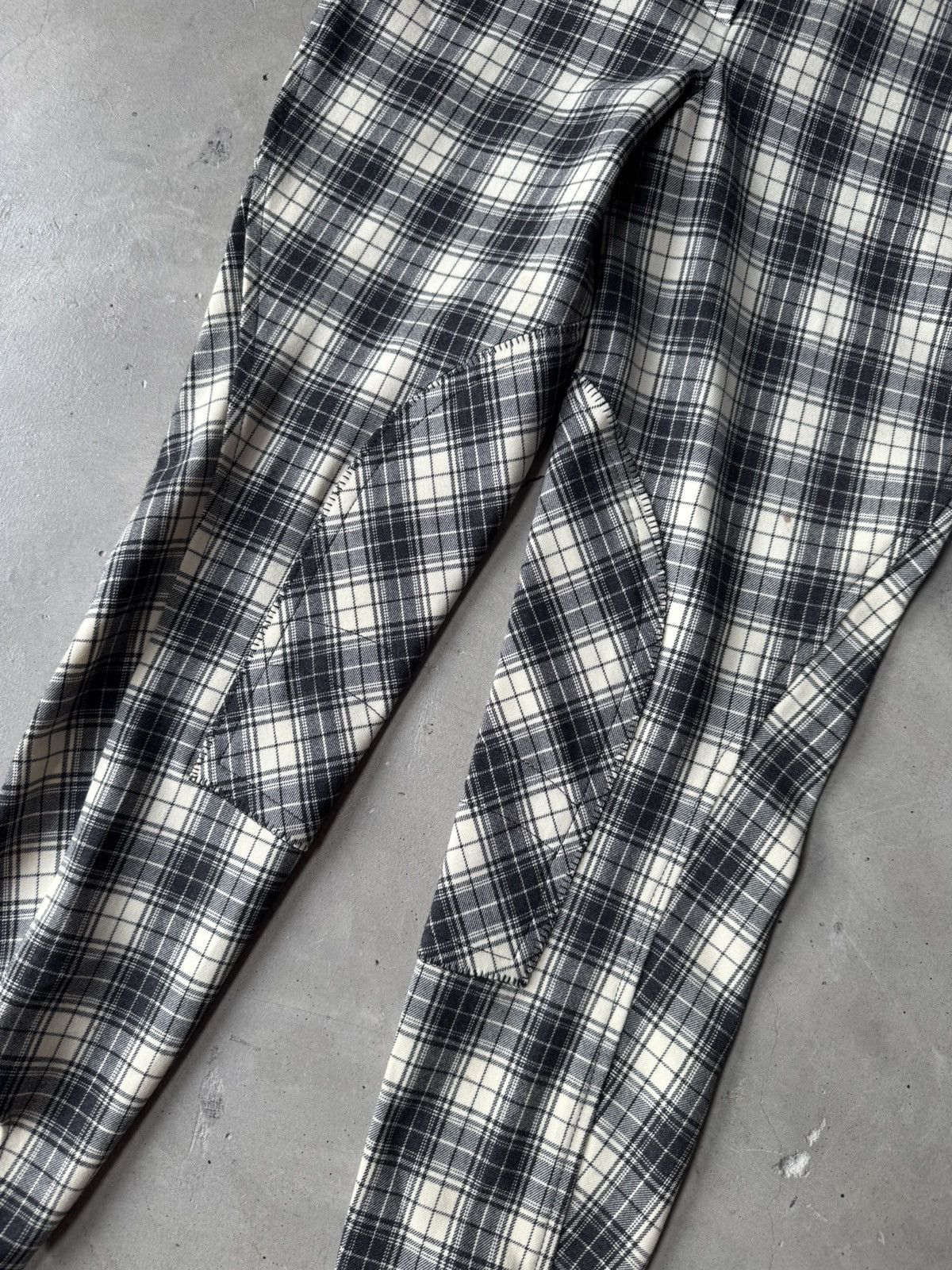 Gucci F/W 1993 runway Gucci plaid jodhpurs Size 24" / US 00 / IT 34 - 6 Thumbnail