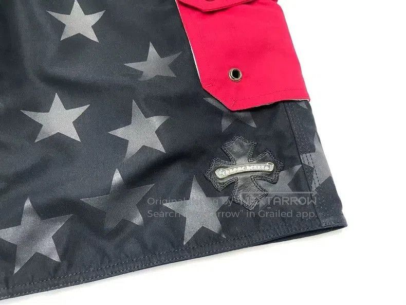 Chrome Hearts Chrome Hearts Stars and Crosses Swim Shorts. Size US 30 / EU 46 - 4 Thumbnail