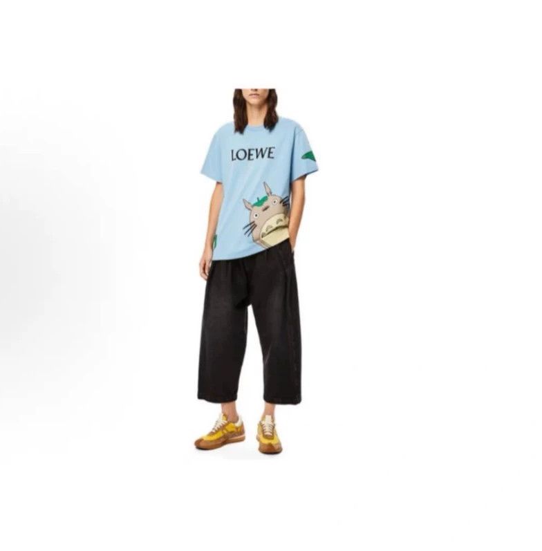 Loewe LOEWE X Totoro co-branded sky blue short sleeve T-shirt Size S / US 4 / IT 40 - 1 Thumbnail