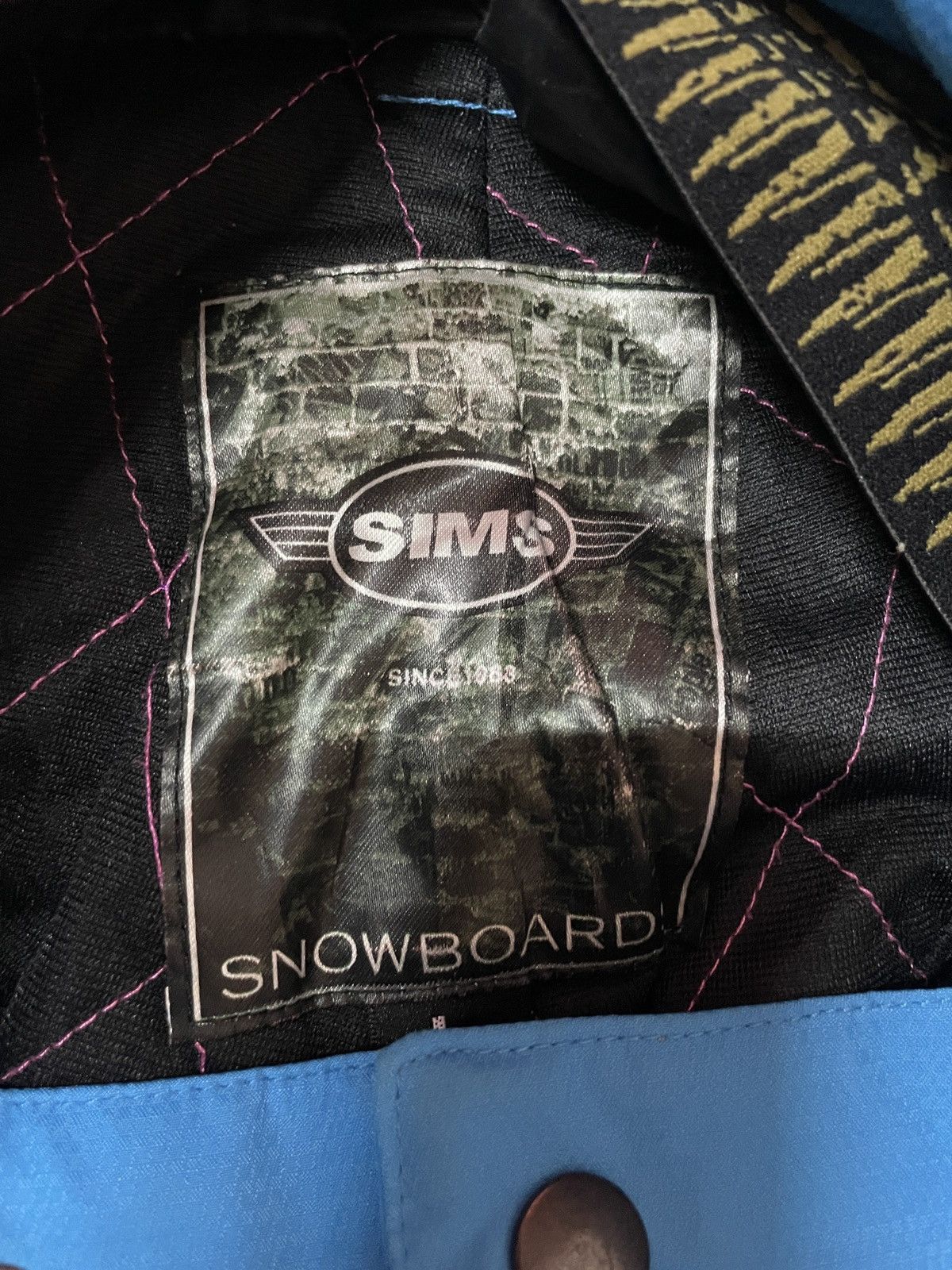 Other Vintage Sims Snowboard Ski Pants Tactical Salopettes pants L Size US 34 / EU 50 - 8 Thumbnail