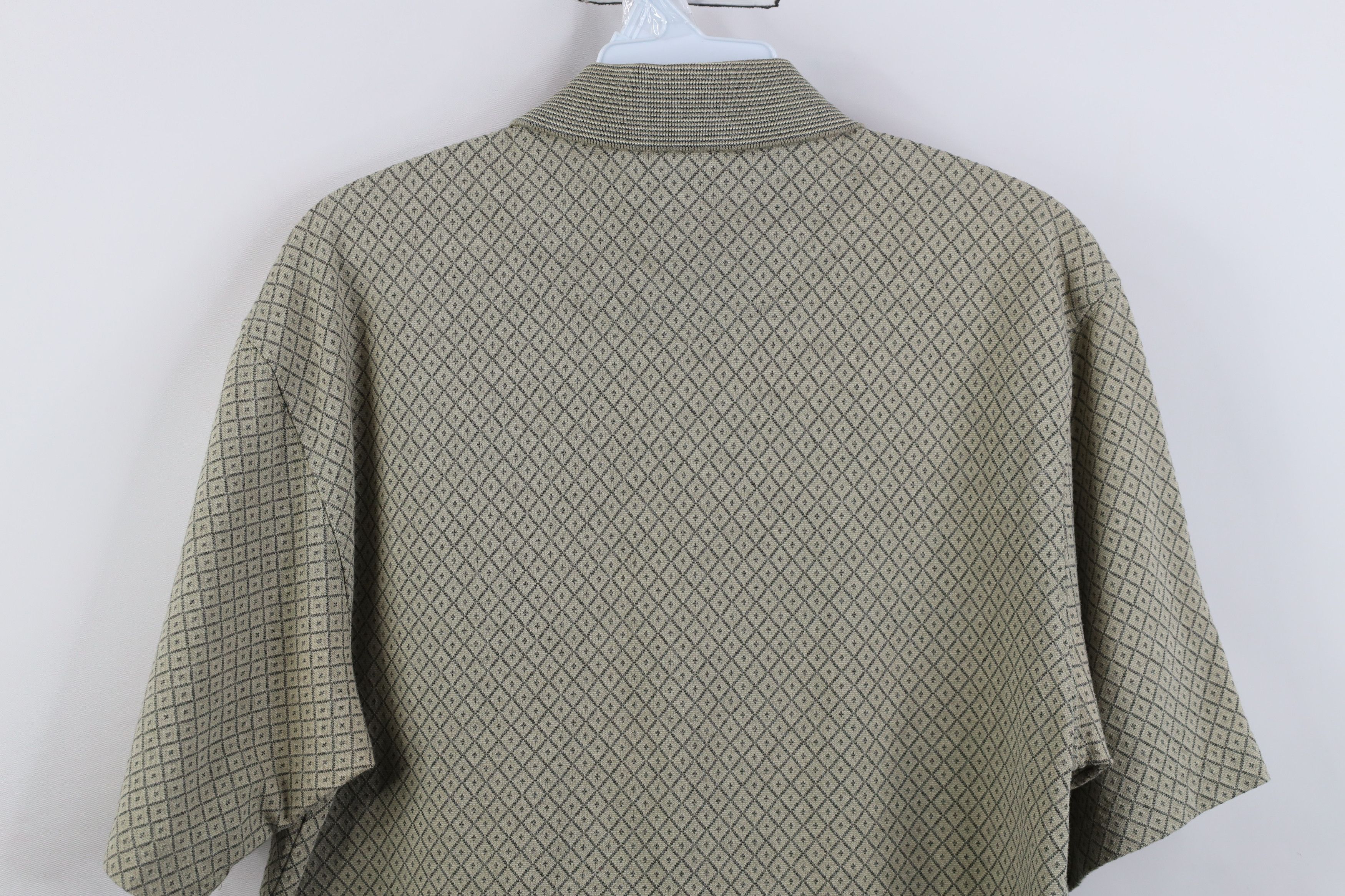 Vintage Vintage 90s Streetwear Argyle Diamond Knit Golf Polo Shirt Size US S / EU 44-46 / 1 - 10 Thumbnail