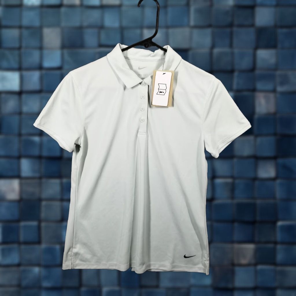 Nike Nike Polo Shirt Womens Small Light Green Dri-FIT DH2309-034 Performance New Size S / US 4 / IT 40 - 1 Thumbnail