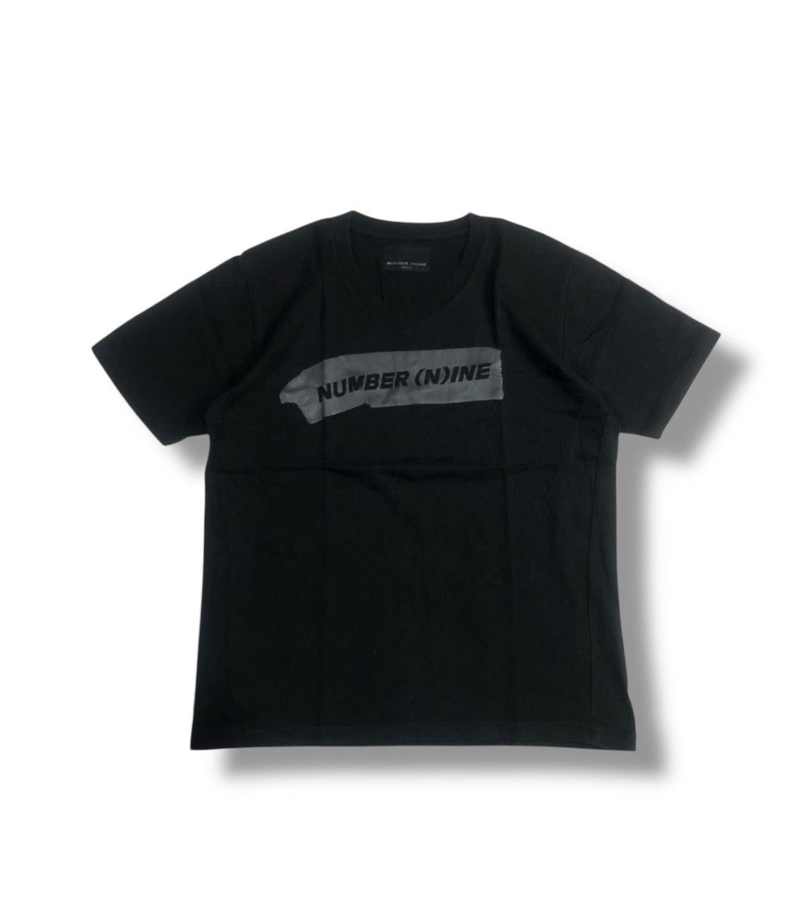 Japanese Brand × Number (N)ine Number nine V neck T shirt Size US M / EU 48-50 / 2 - 1 Thumbnail