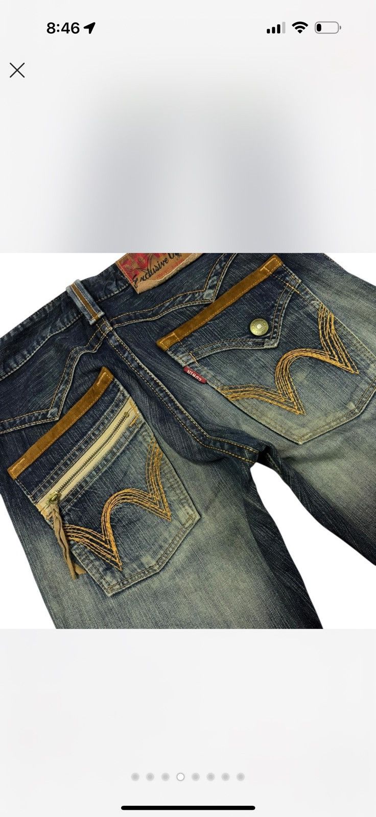 Edwin EDWIN EXCLUSIVE VINTAGE JEANS Size US 30 / EU 46 - 4 Thumbnail