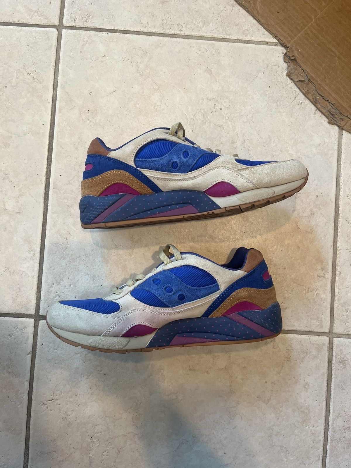 Bodega × Saucony Saucony x Bodega Elite Pattern Recognition Mens Sneakers Size US 12 / EU 45 - 2 Thumbnail