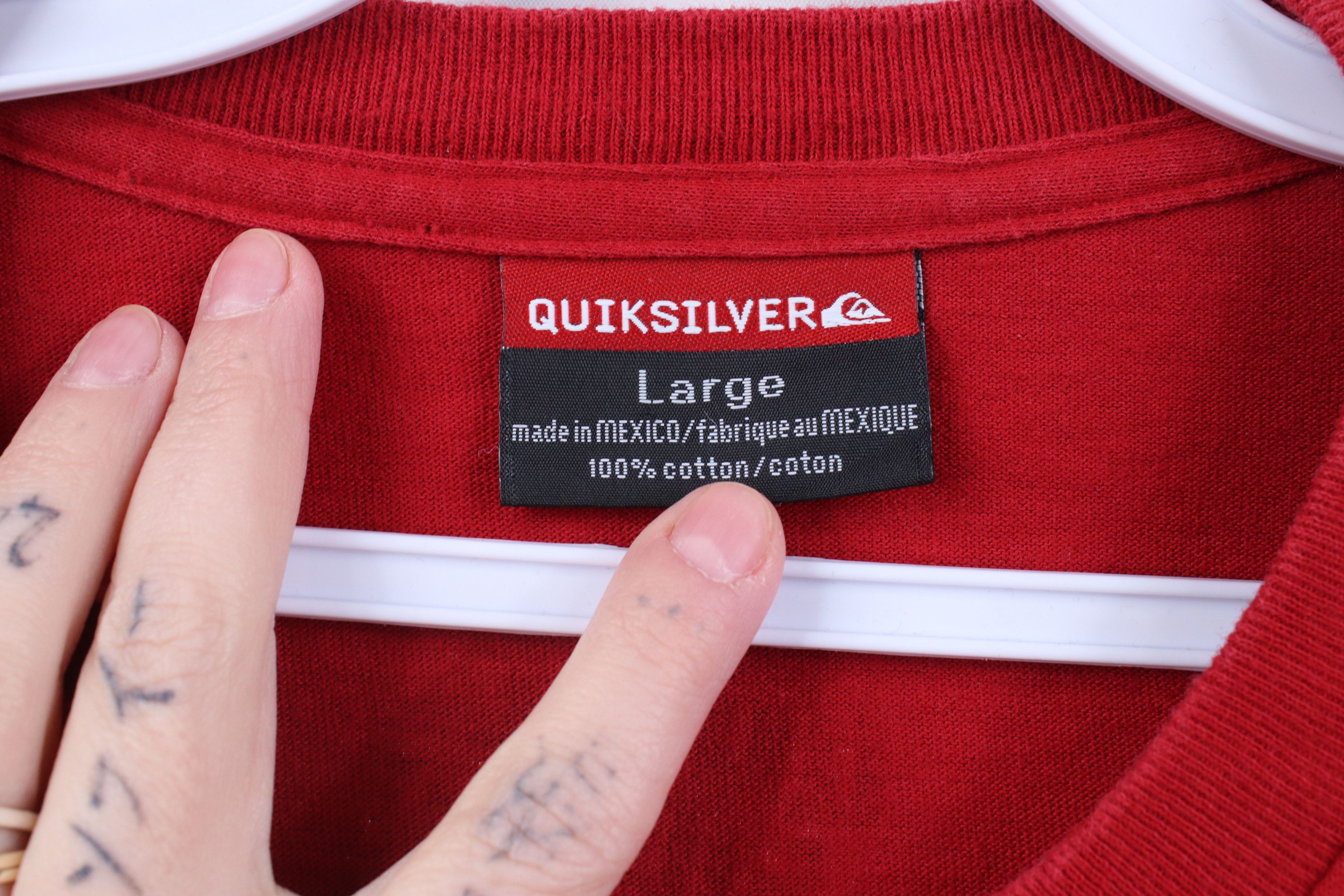 Quiksilver Vintage Quiksilver Surfing More Rock Long Sleeve T-Shirt Size US L / EU 52-54 / 3 - 7 Thumbnail