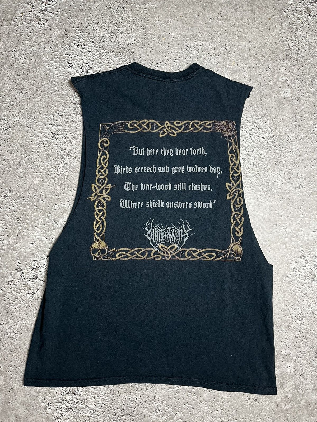 Band Tees Vintage Winterfylleth Sleeveless Tank Top Size US L / EU 52-54 / 3 - 8 Thumbnail